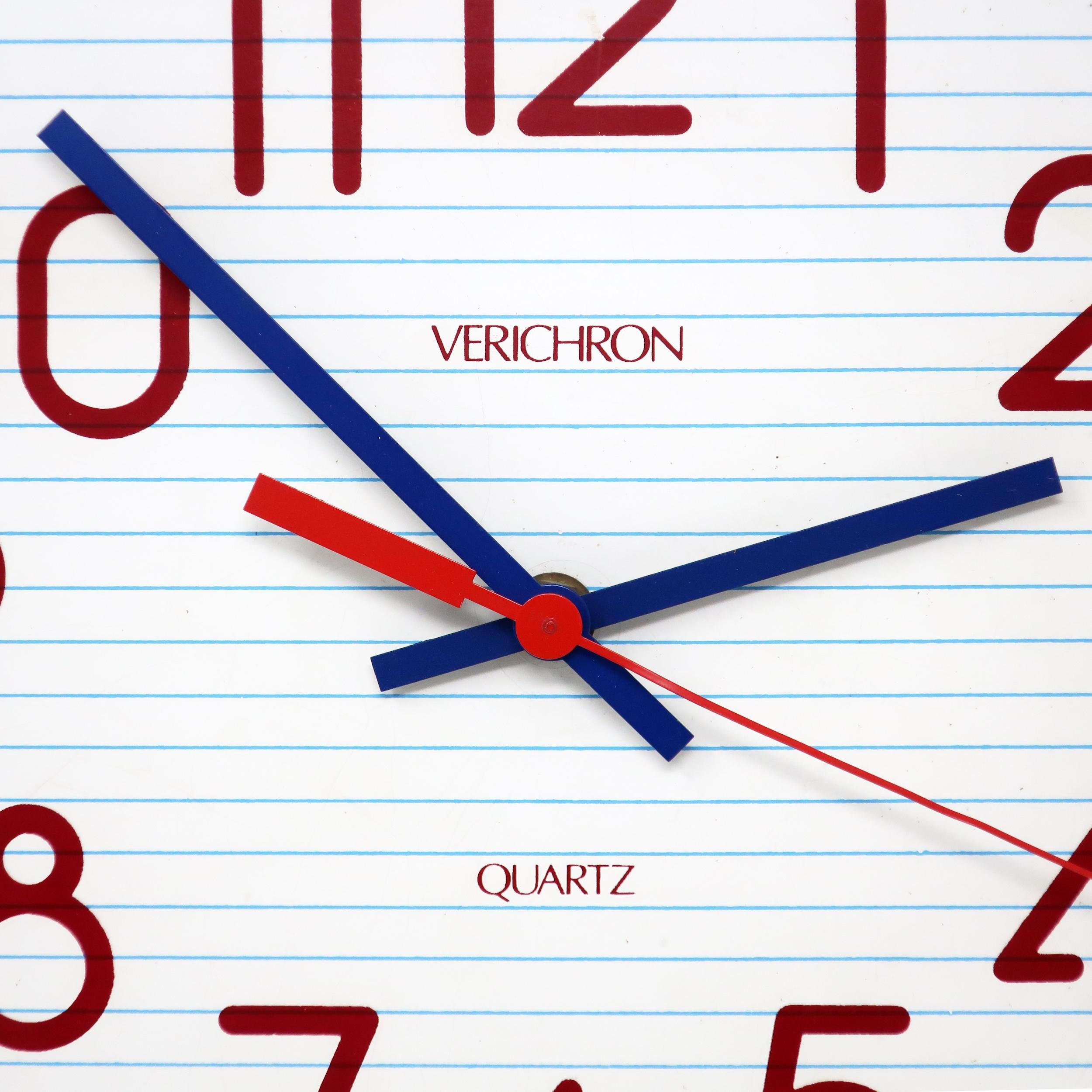 verichron quartz clock