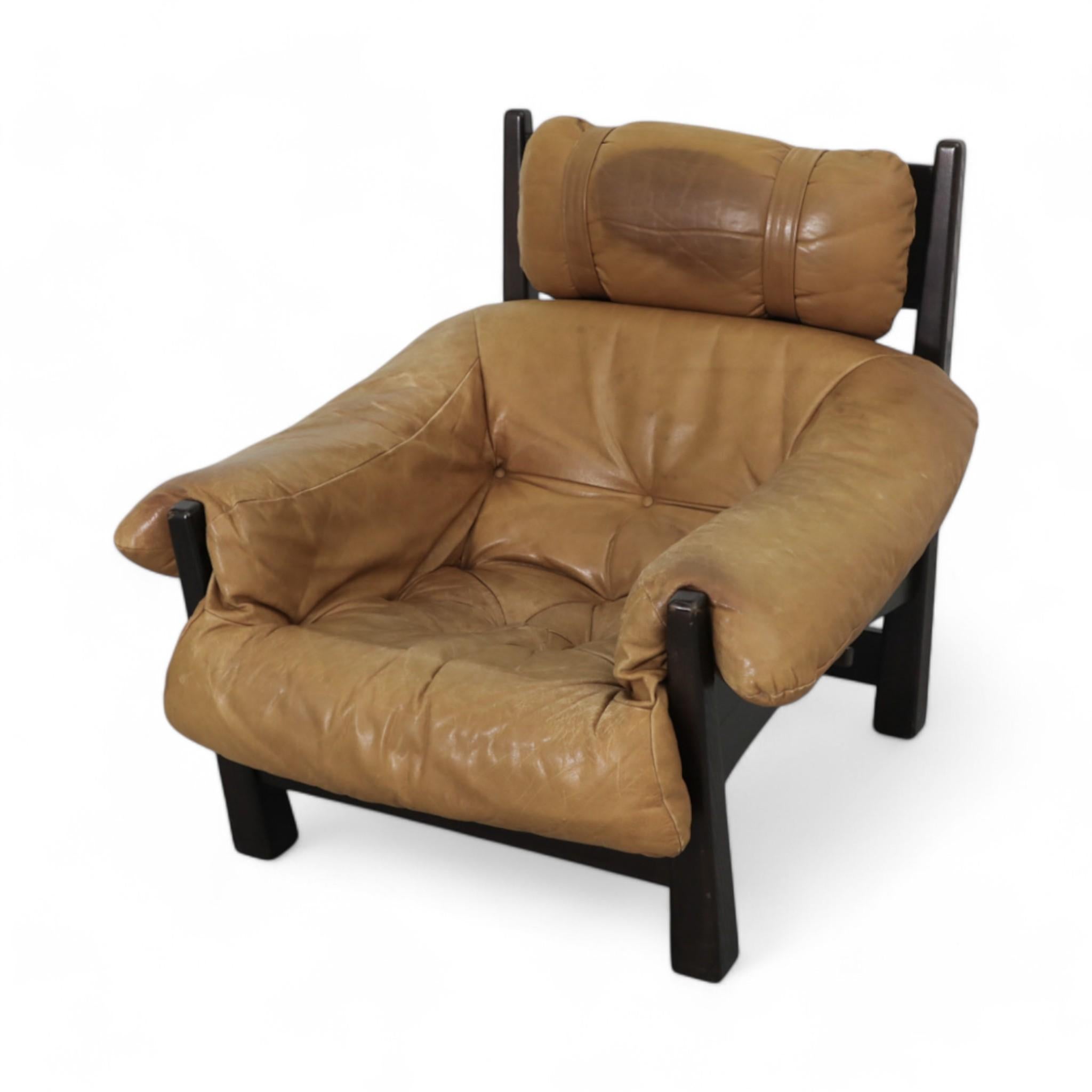 1980s Percival Lafer Style Lounge Chair by Gerard Van Den Berg for Montis 1