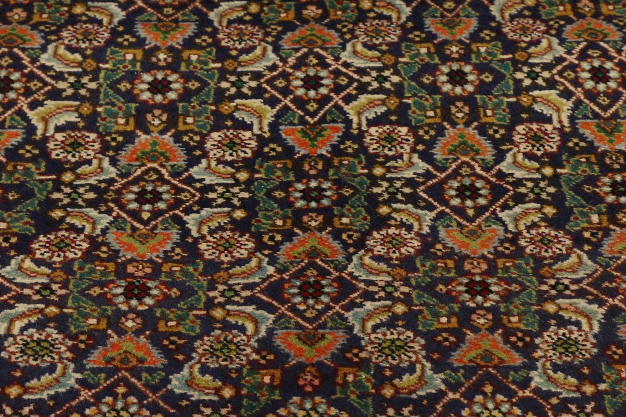 1980's Persian Tabriz Carpet with Modern Style For Sale 2