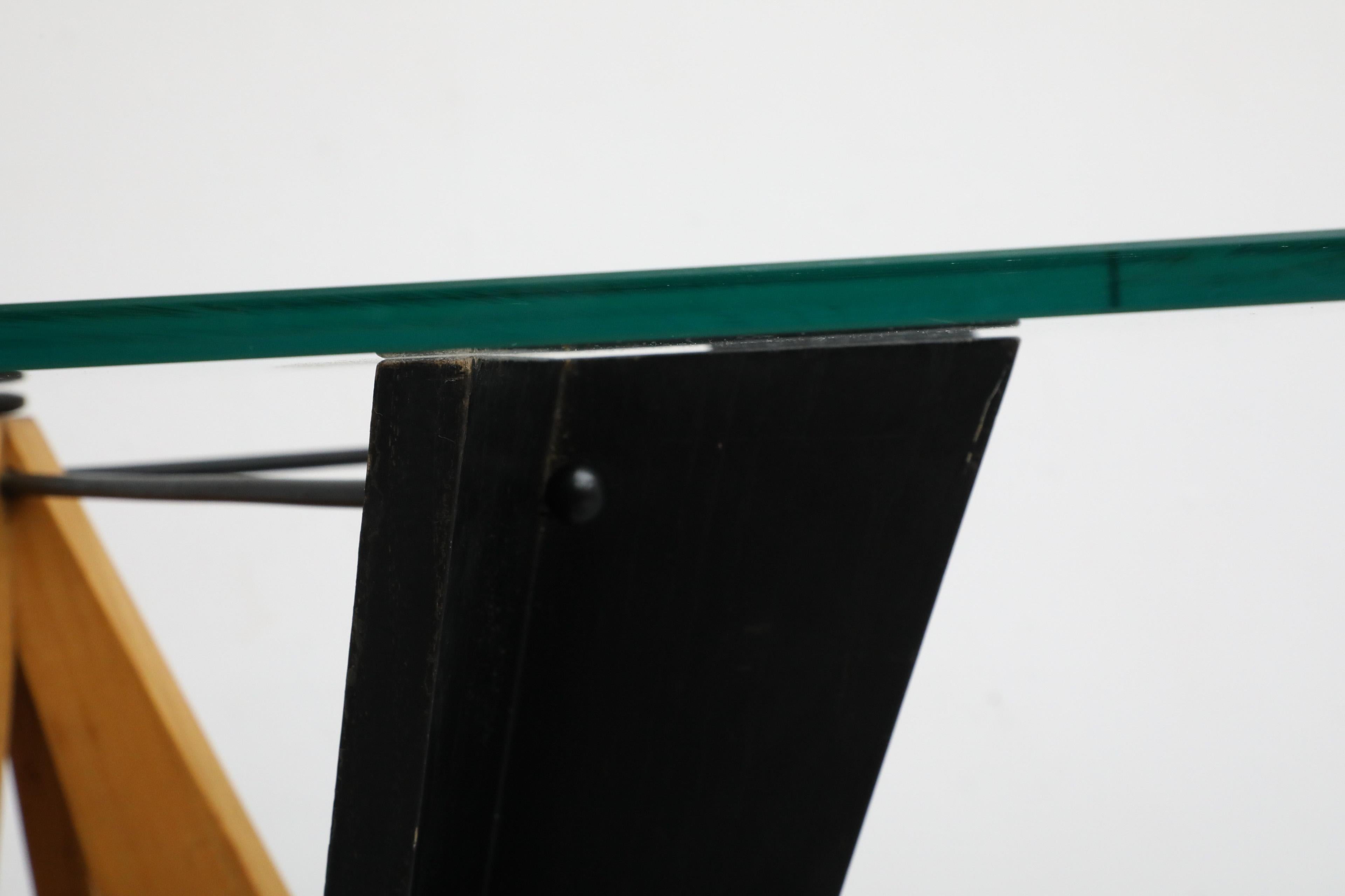 1980's Peter Shire Inspired Memphis Style Dining or Center Table For Sale 8