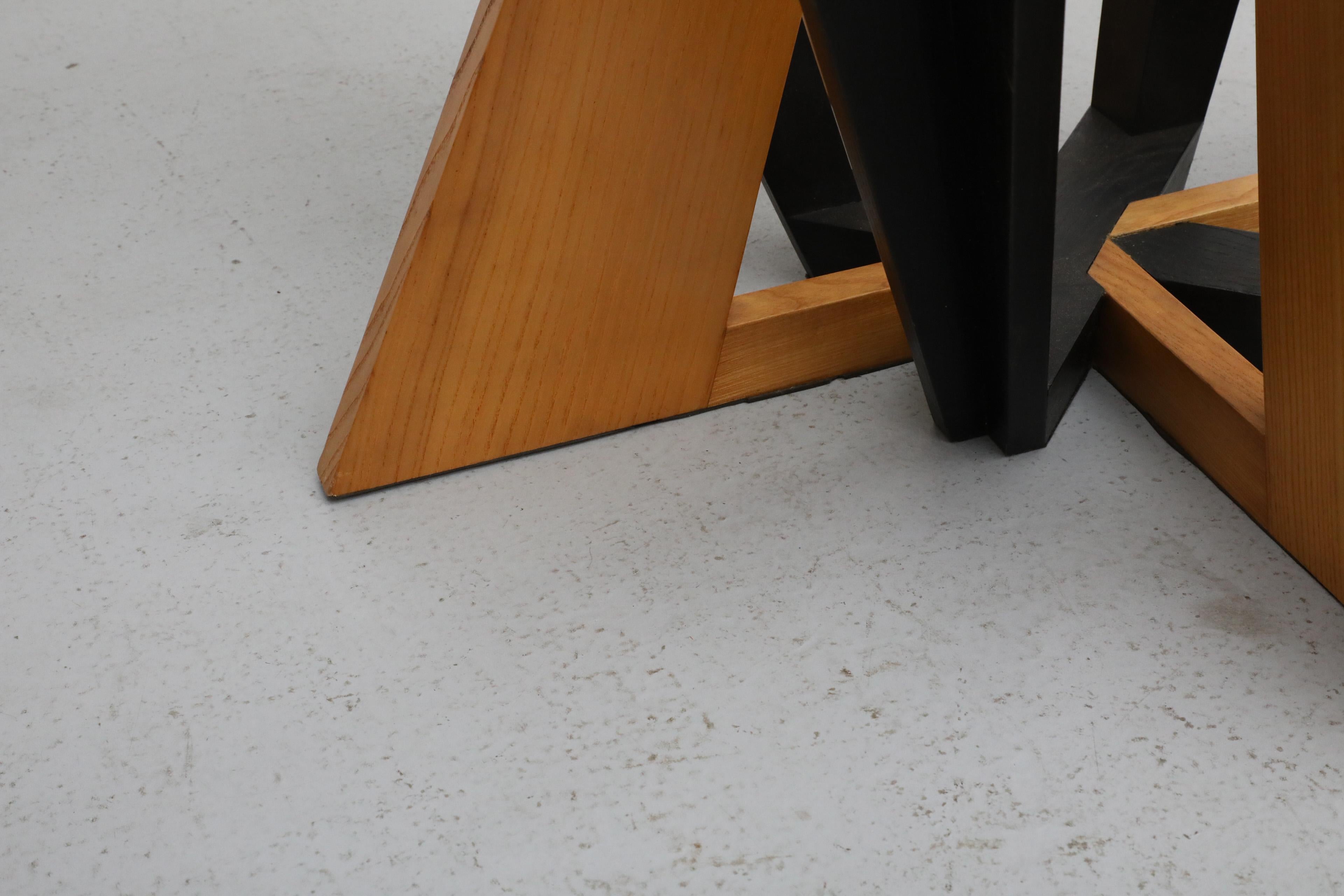 1980's Peter Shire Inspired Memphis Style Dining or Center Table For Sale 12
