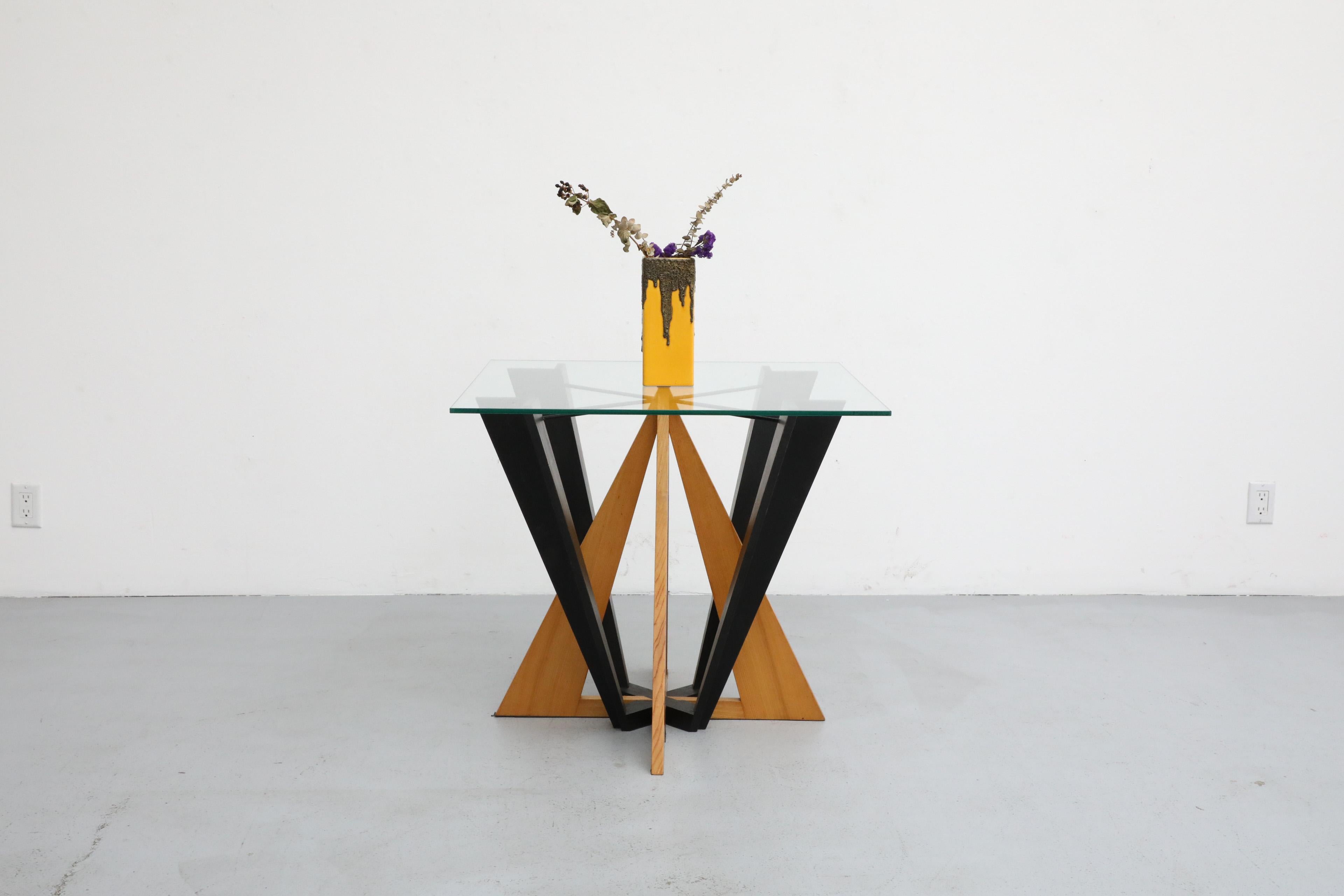 Post-Modern 1980's Peter Shire Inspired Memphis Style Dining or Center Table For Sale