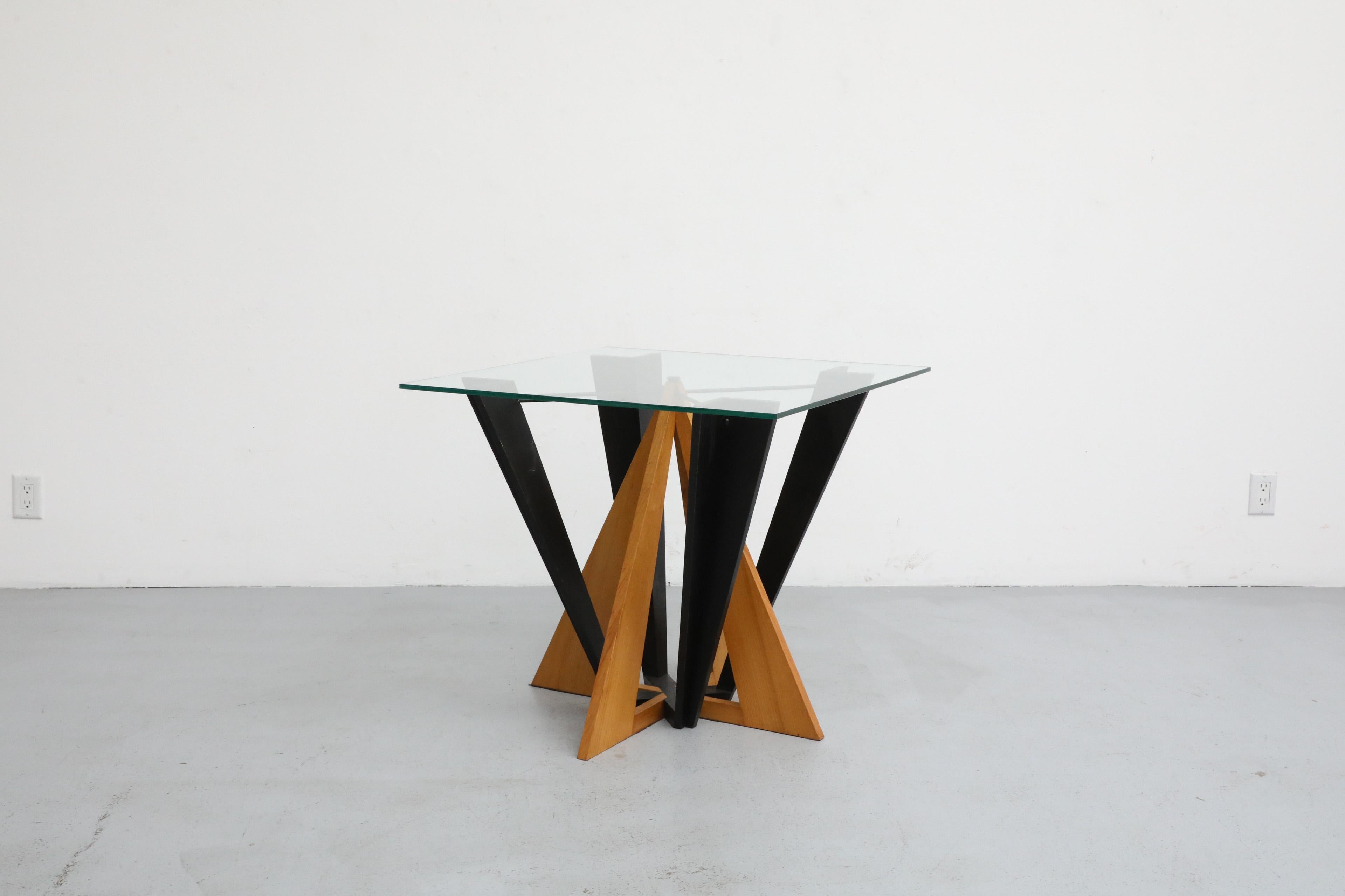 20th Century 1980's Peter Shire Inspired Memphis Style Dining or Center Table For Sale