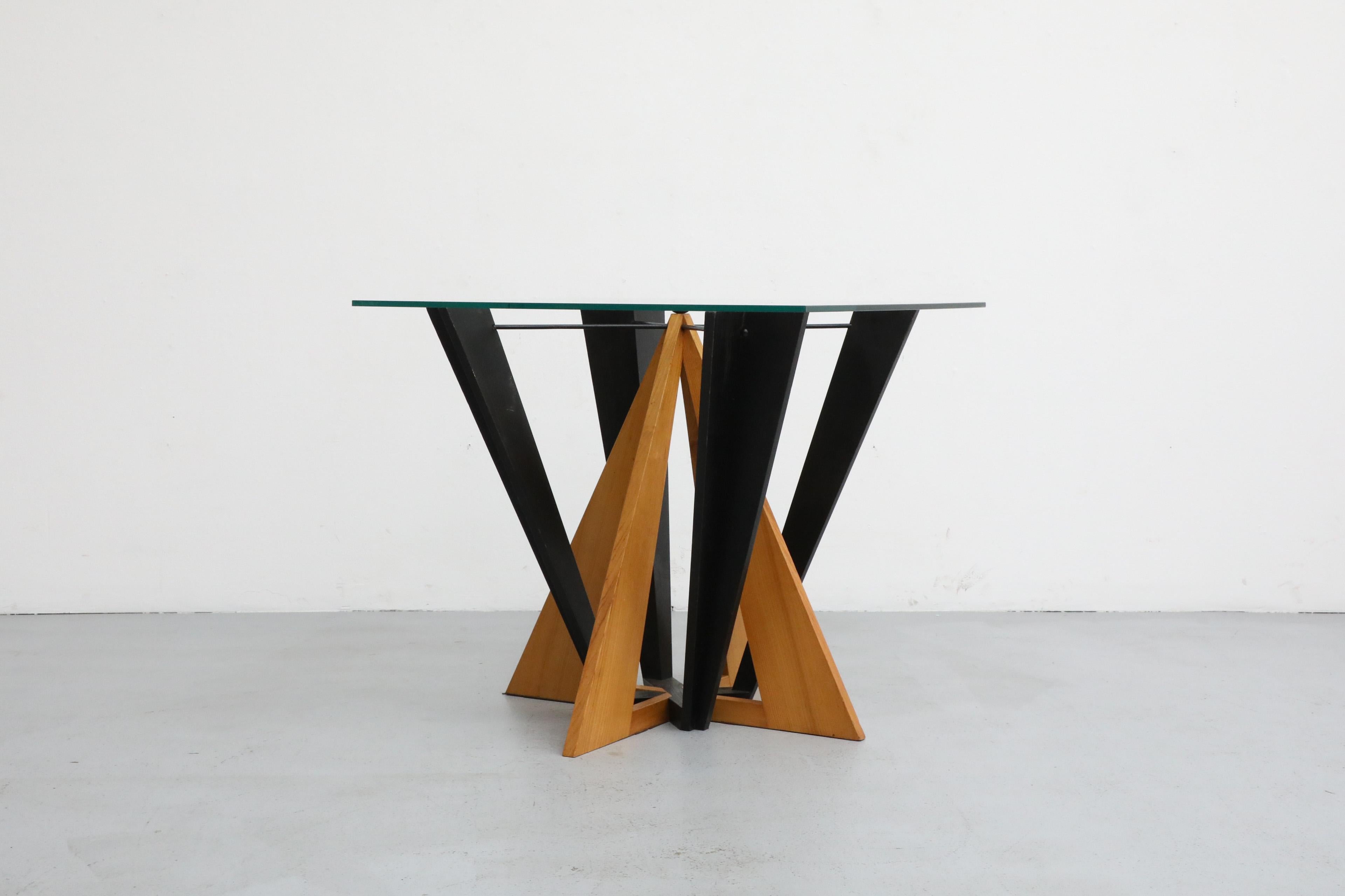 1980's Peter Shire Inspired Memphis Style Dining or Center Table For Sale 1