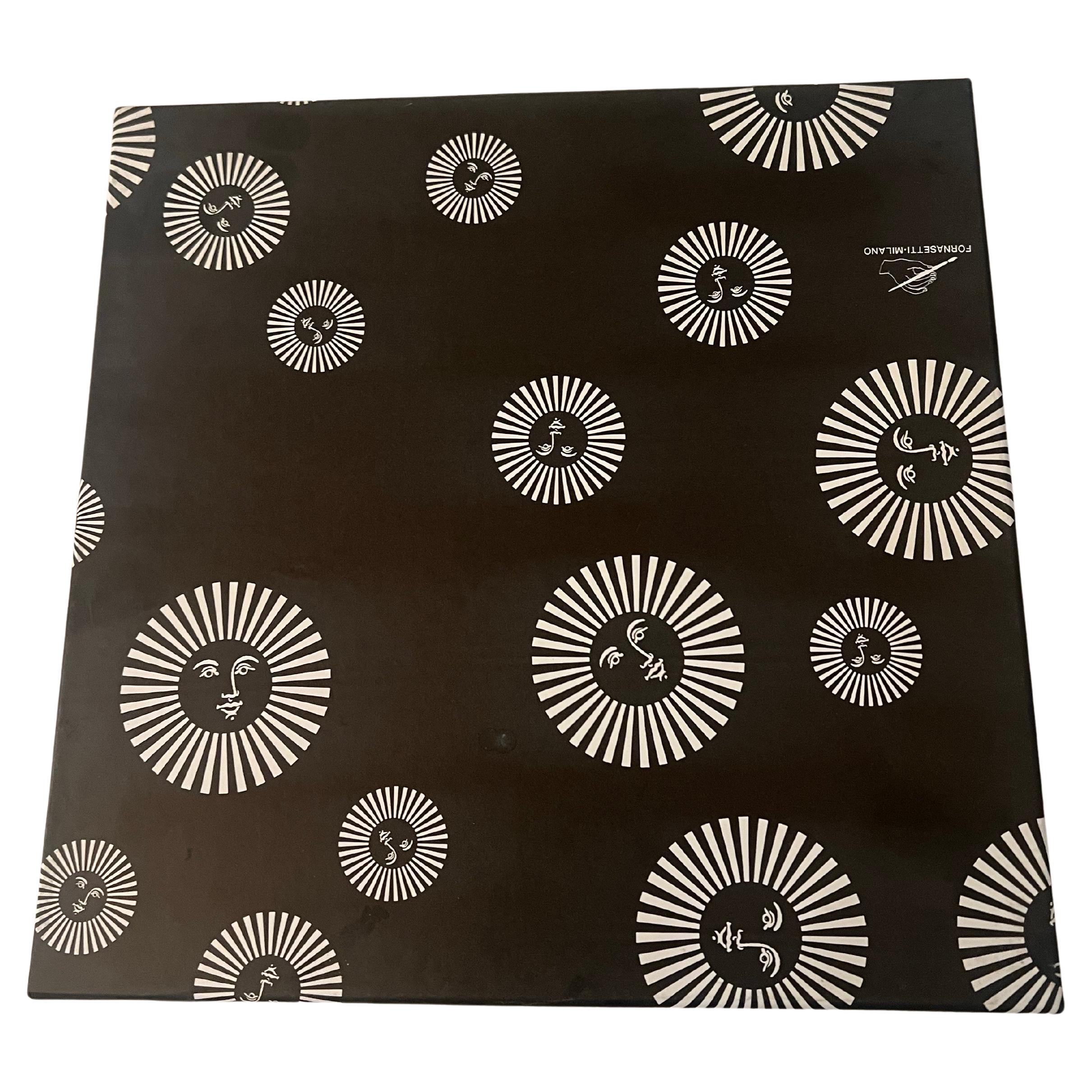 Plato de porcelana vintage Piero Fornasetti 
