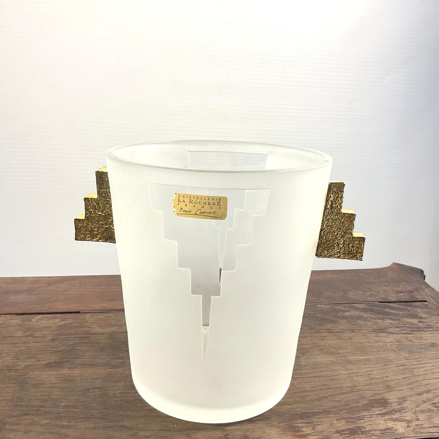 Wine cooler or Champagne Bucket from the 1980s created by Pierre Casenove for La Maison 