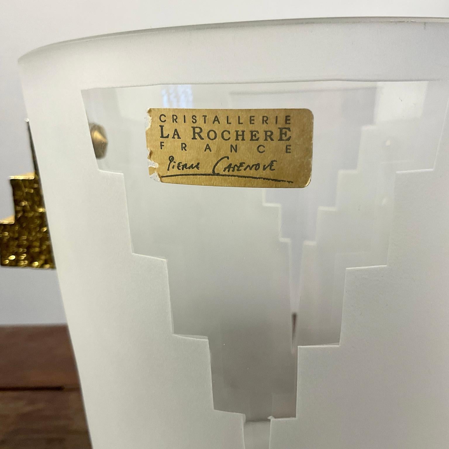 1980s Pierre Casenove Wine Cooler or Champagne Bucket for La Rochere France In Good Condition For Sale In London, GB
