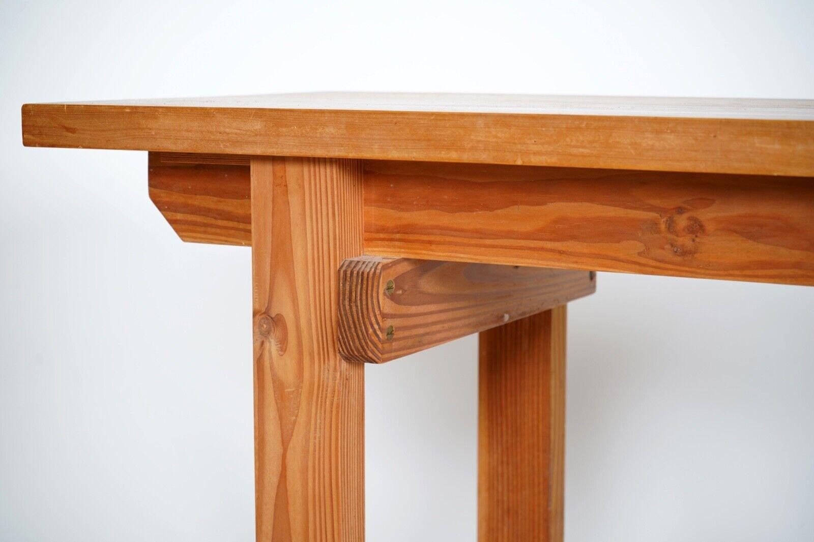 1980s Pine Console  Hallway Table 3