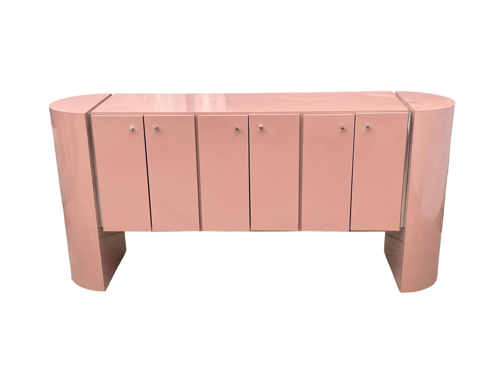 round edge sideboard