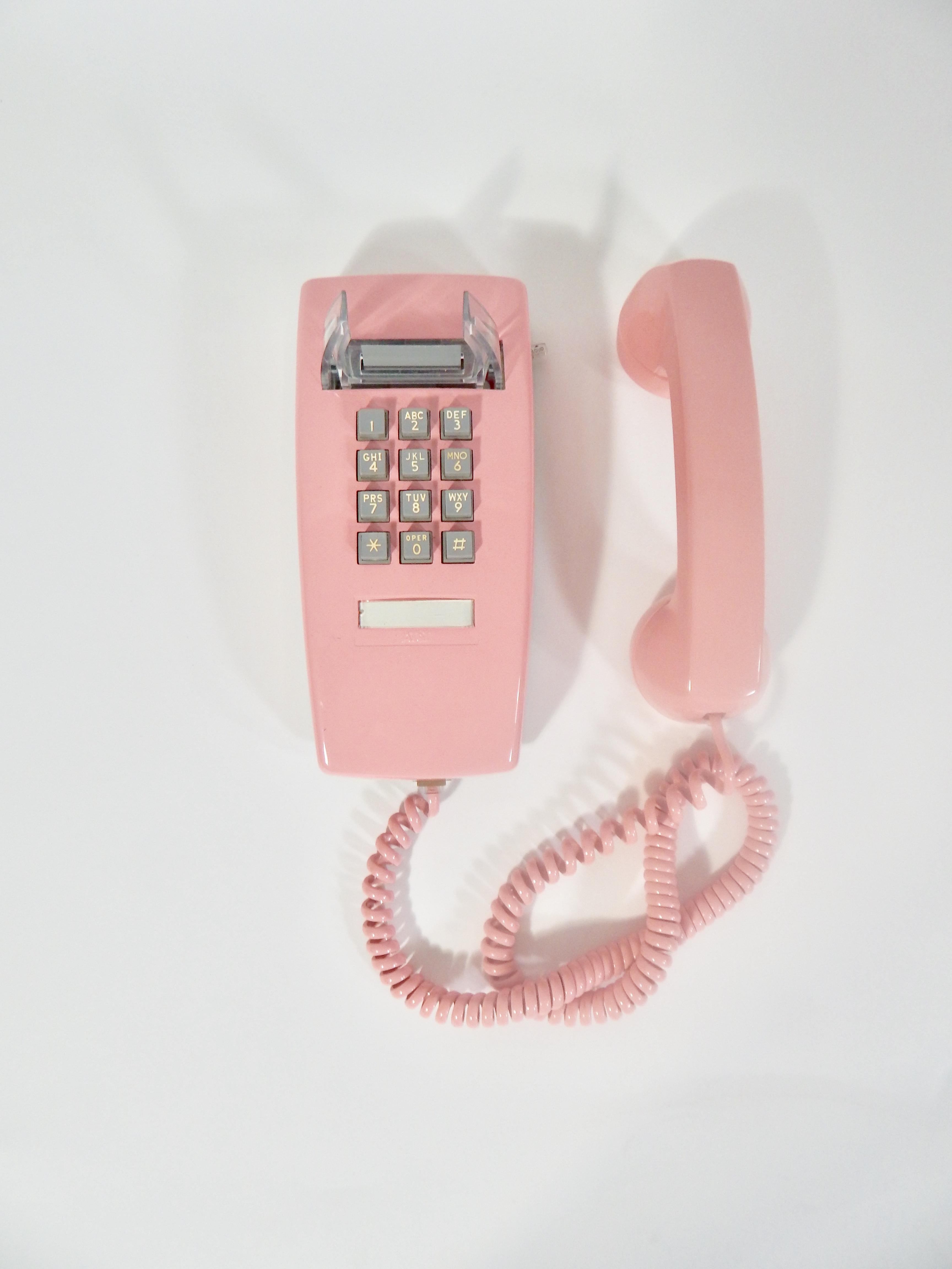 1980s Pink Telephone 2