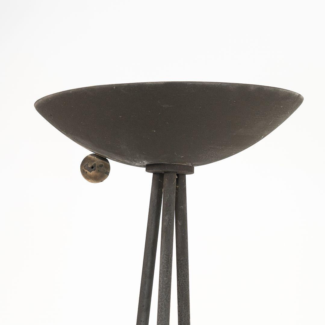 1980er Piotr Sierakowski Memphis Fußsteps Torchiere / Stehlampe für Koch & Lowy im Angebot 2