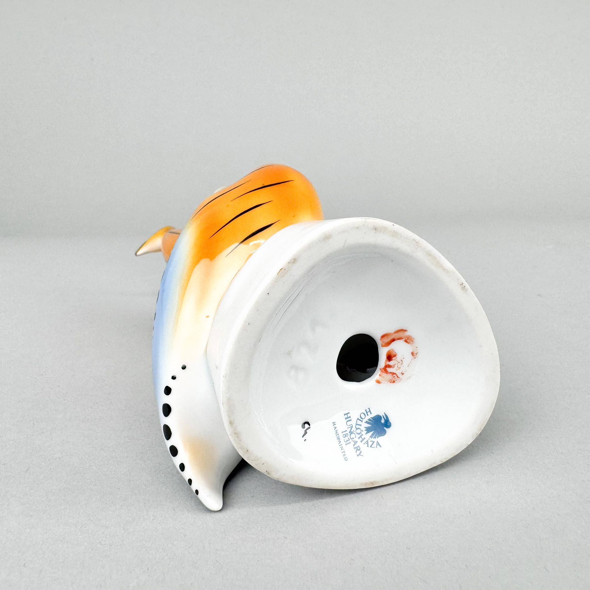 Escultura de porcelana de los años 80 de Hollohaza, Hungría en venta 1