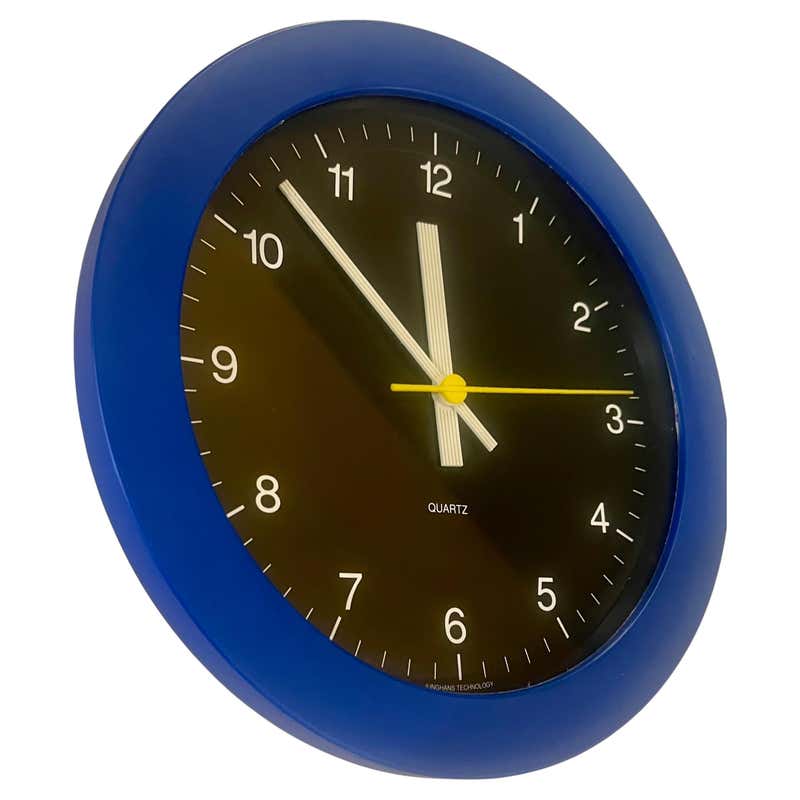 Menphis Design Clock Memphis Design Clock - 33 For Sale on 1stDibs | memphis clock, memphis ...