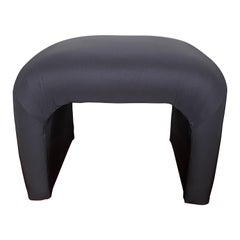 Banc tapissé de cascades sculpturales post-modernes des années 1980, style Karl Springer