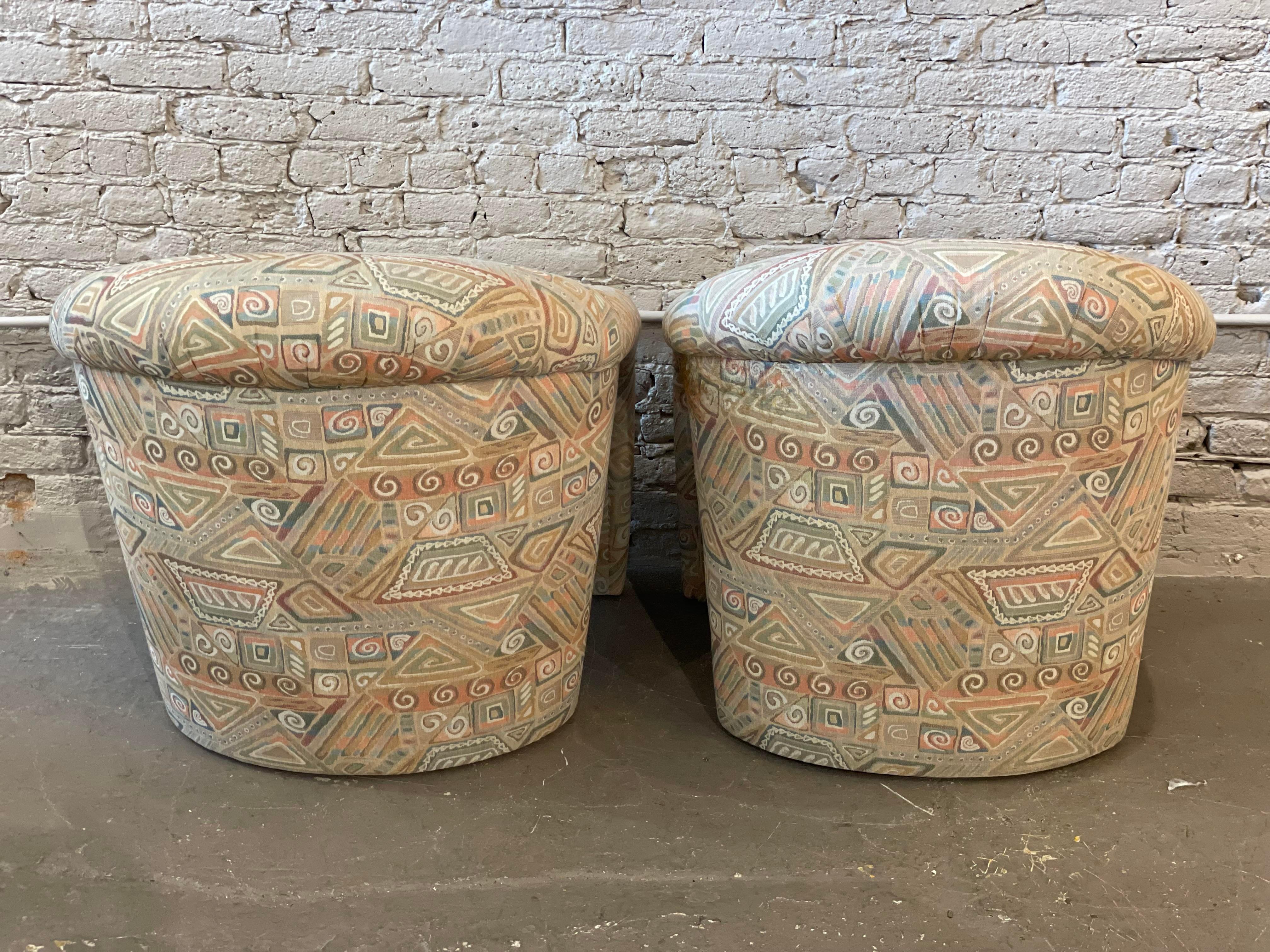 1980s Postmodern Arc Chairs, a Pair For Sale 4
