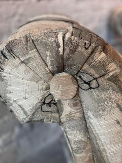 1980, Postmodern Arc Side Lounge Chairs, Paire