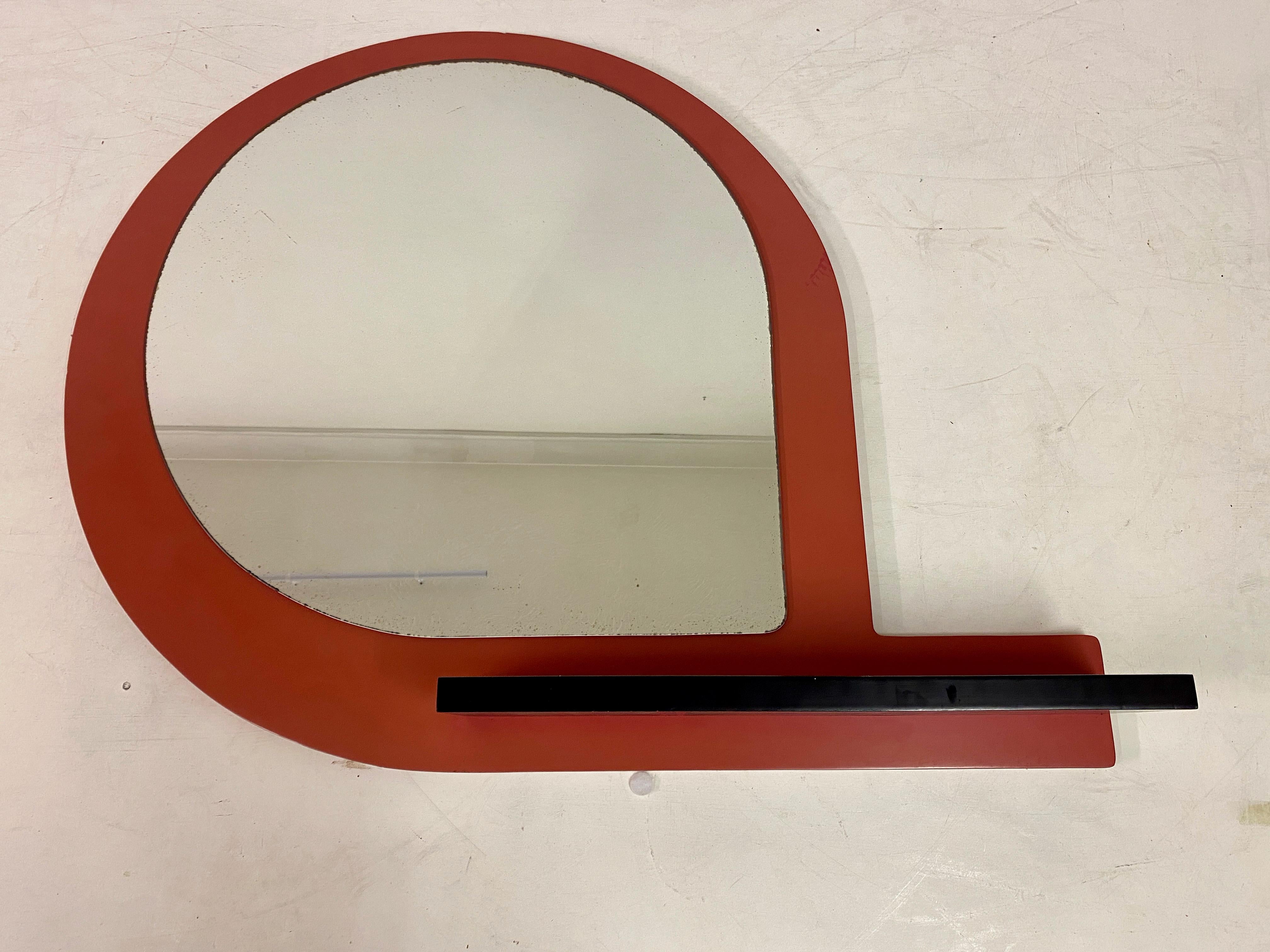 1980S Postmodern Bench And Mirror For Sale 4