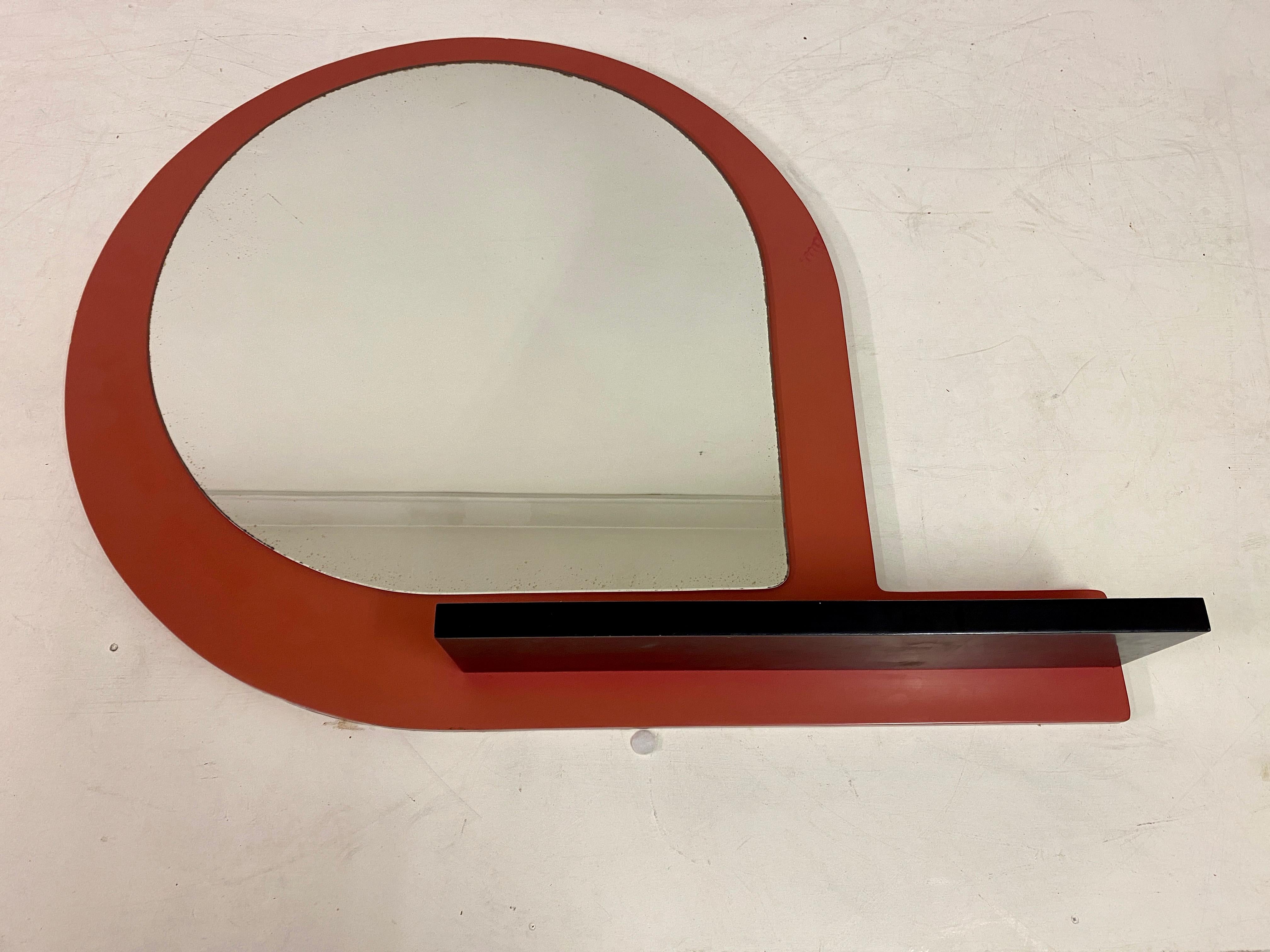 1980S Postmodern Bench And Mirror For Sale 3