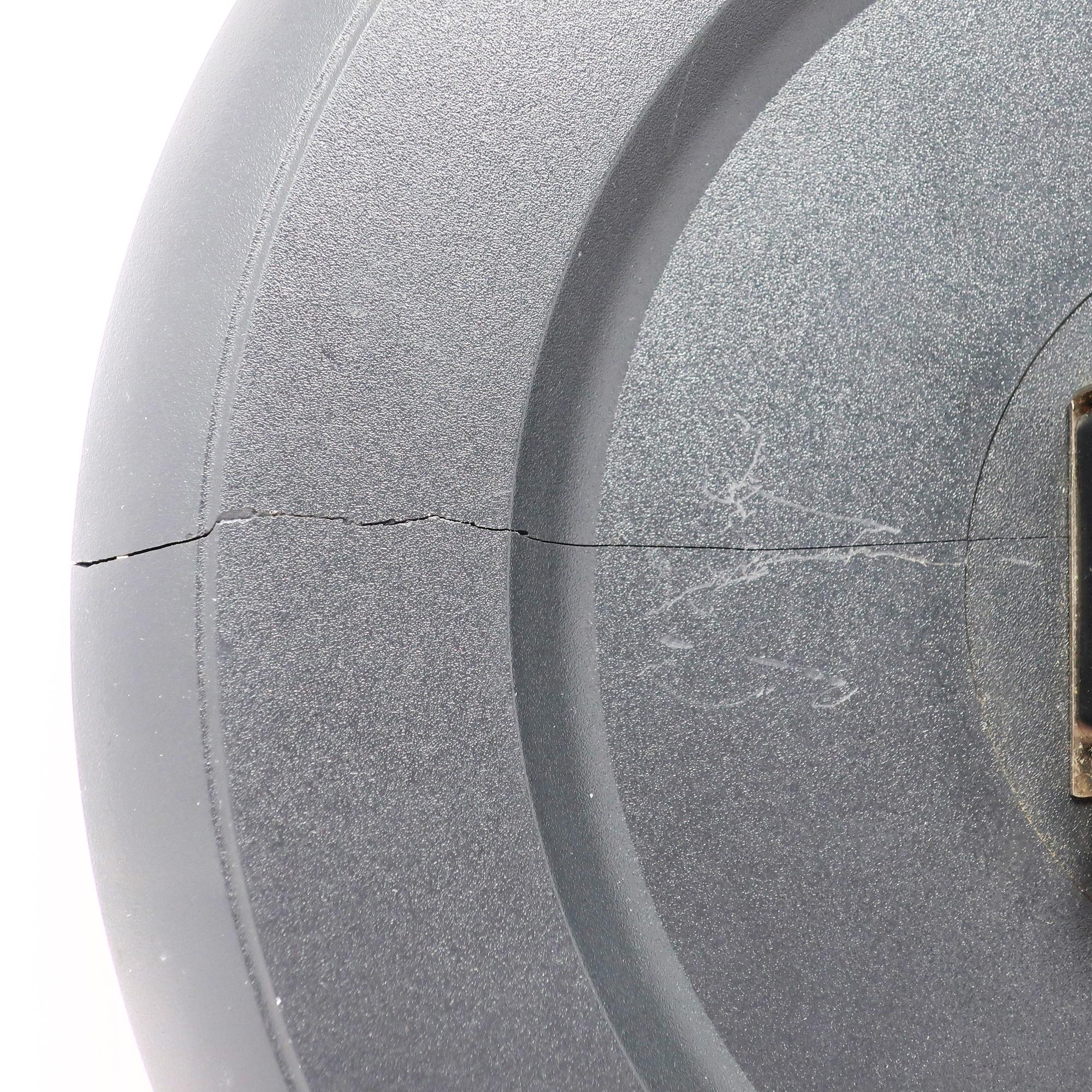 20th Century 1980s Postmodern Black Wall Clock by Linden