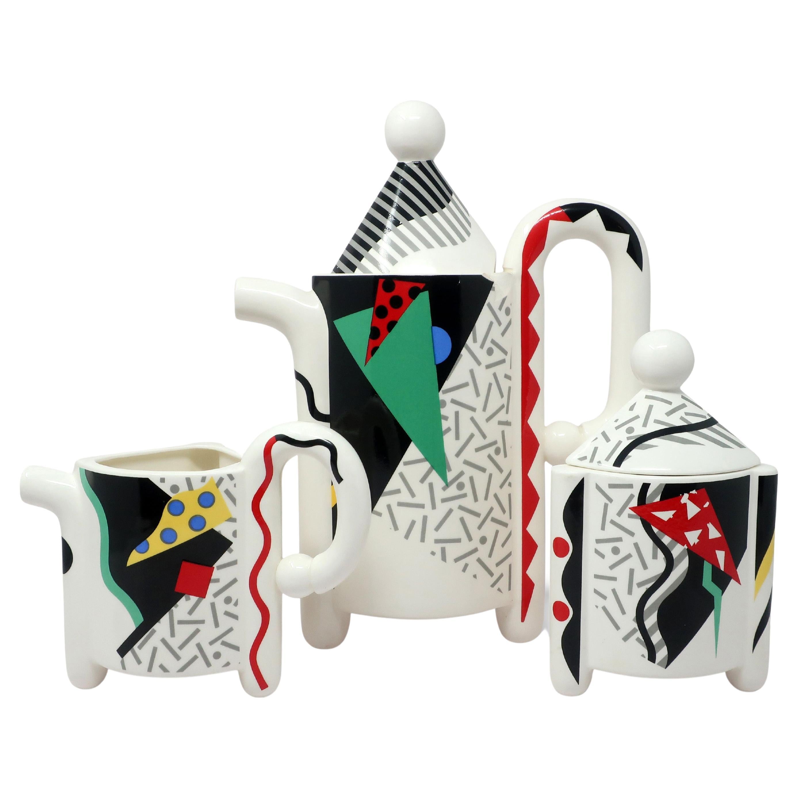 Postmodern Memphis Design Rare Tea Kettle by Copco at 1stDibs