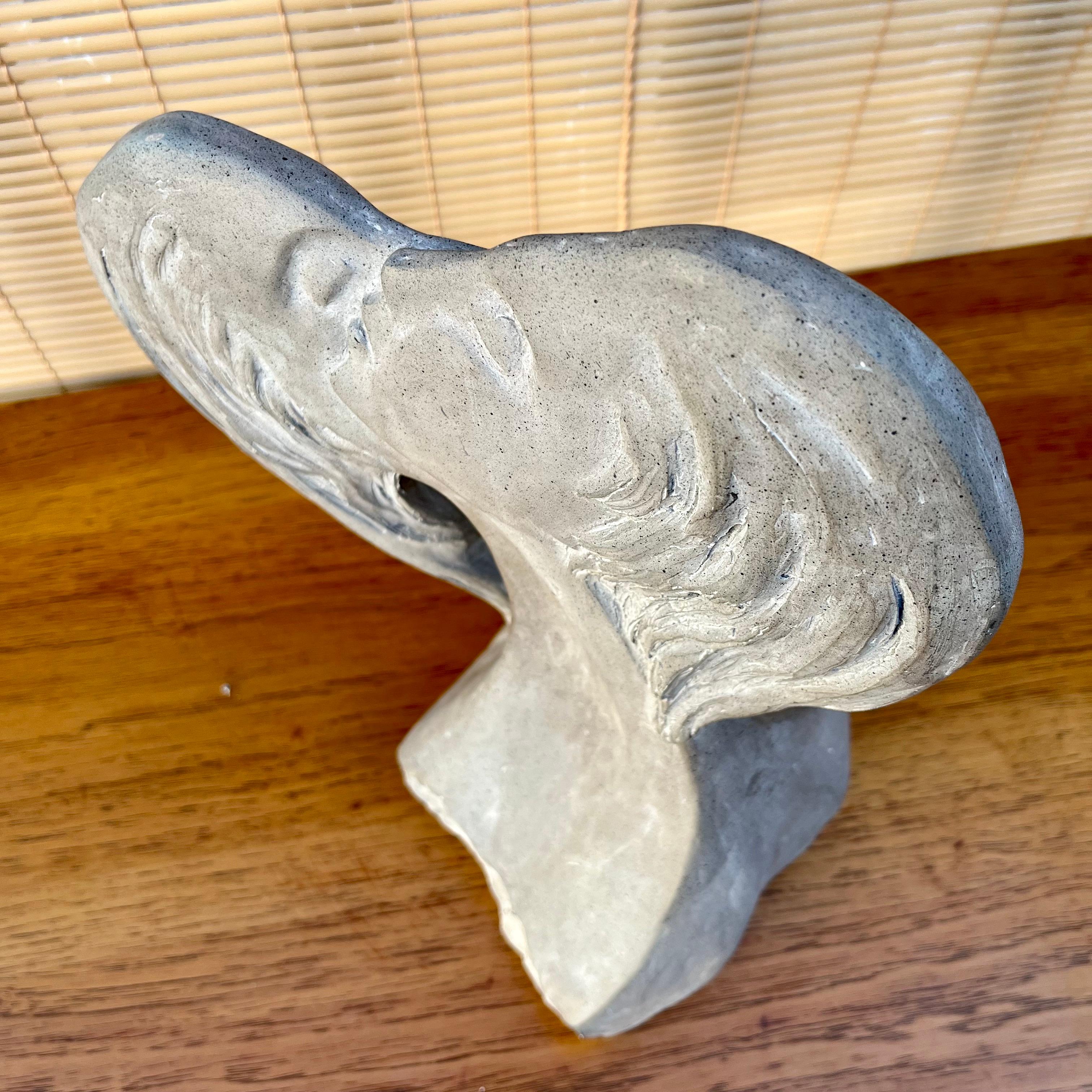 Plaster 1980s Postmodern David Fisher for Austin Productions Faces of Love Sculpture For Sale