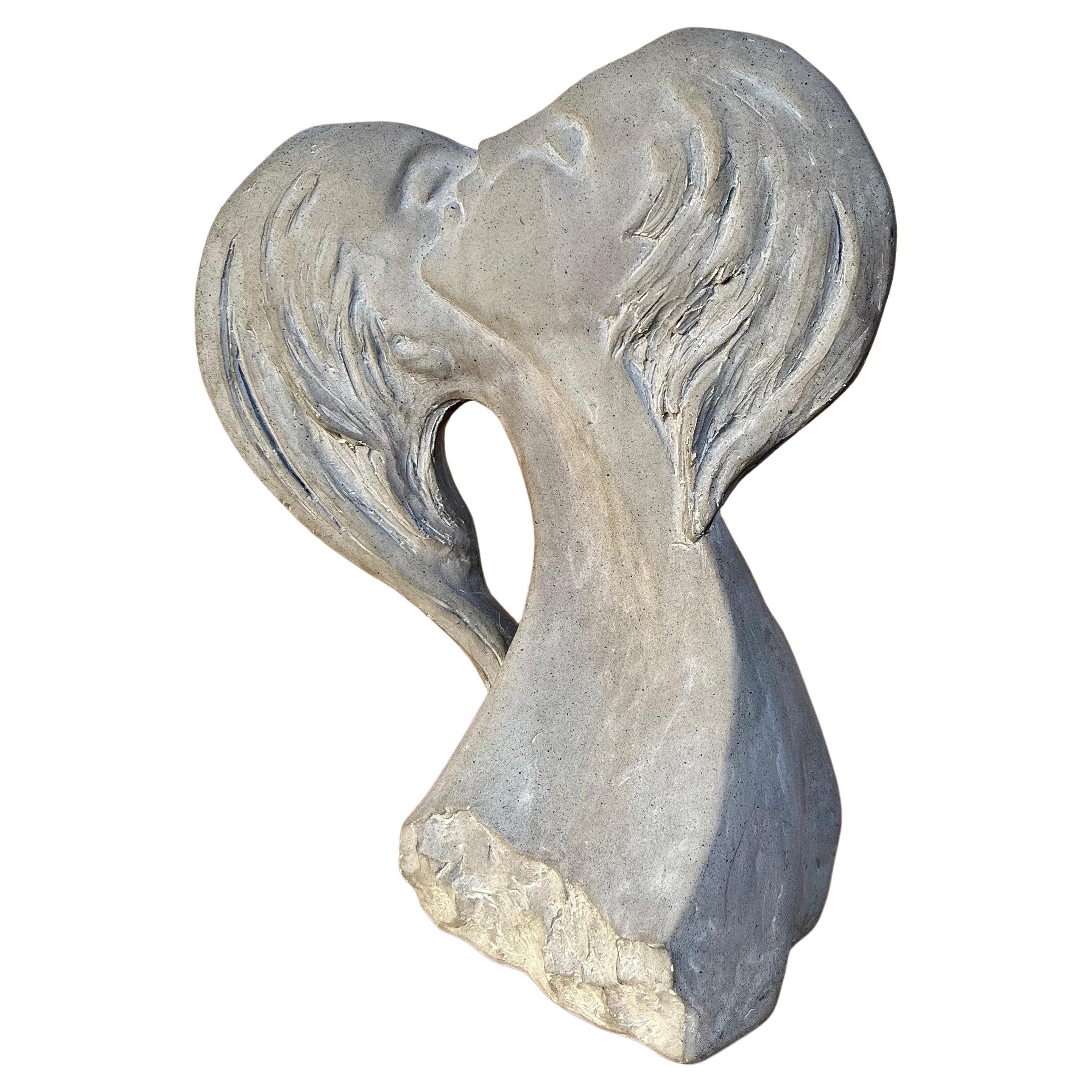 1980s Postmodern David Fisher for Austin Productions Faces of Love Sculpture For Sale