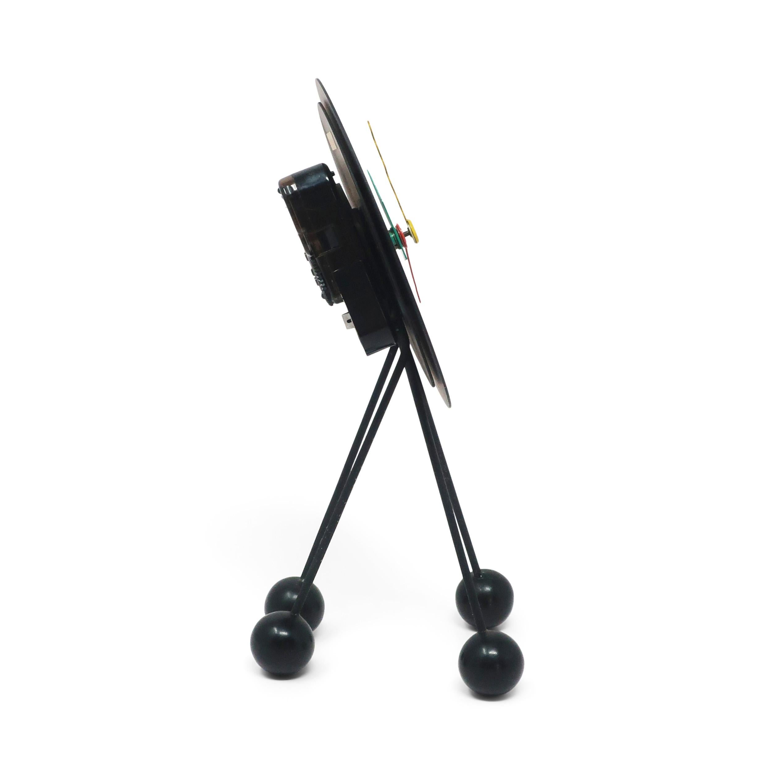 20th Century 1980s Postmodern Desk Clock by Shohei Mihara for Wakita