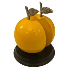 1980's Postmodern Desk top Apple Envelope Holder