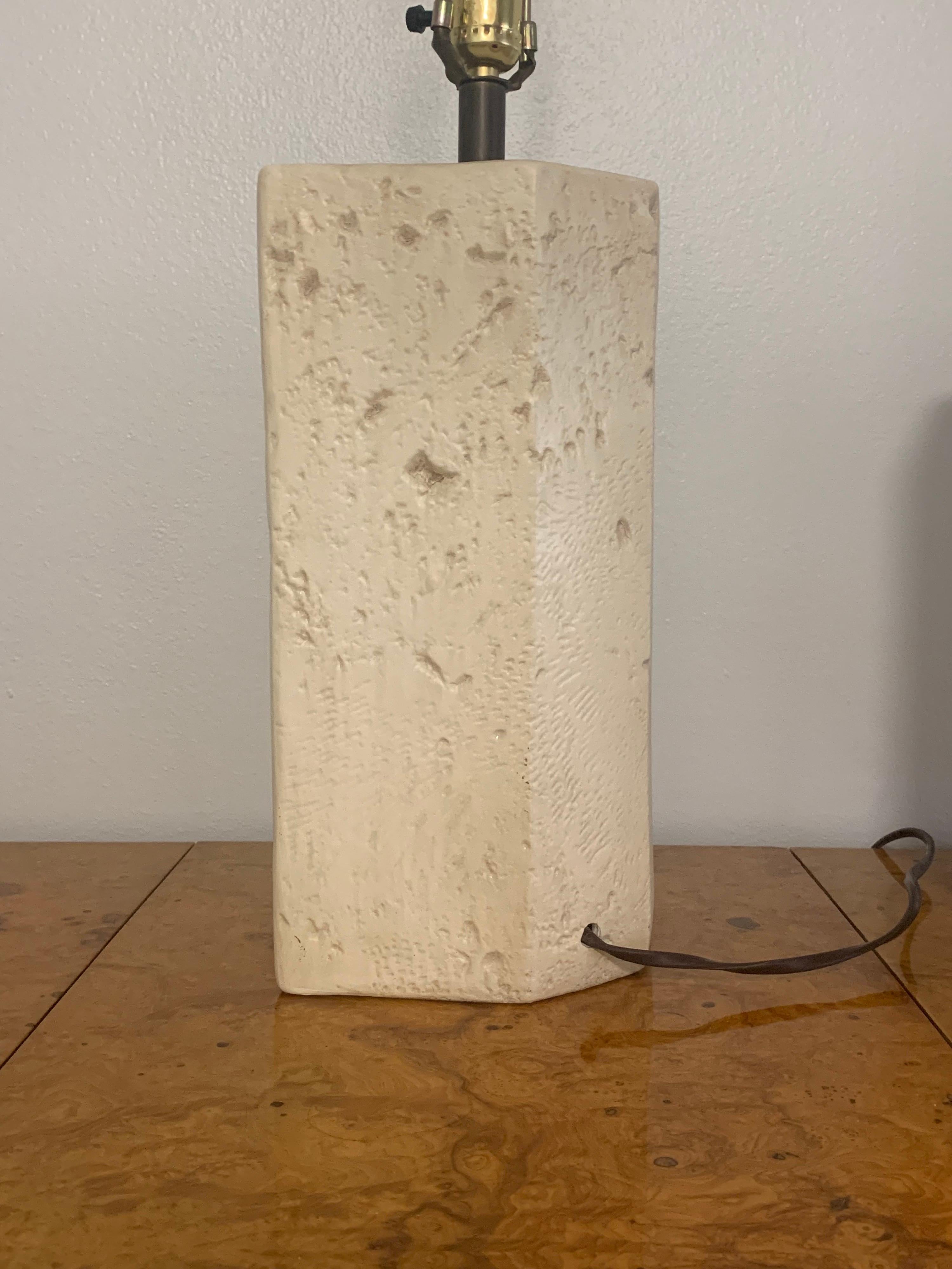 1980s Postmodern Faux Coral Table Lamps, a Pair 2