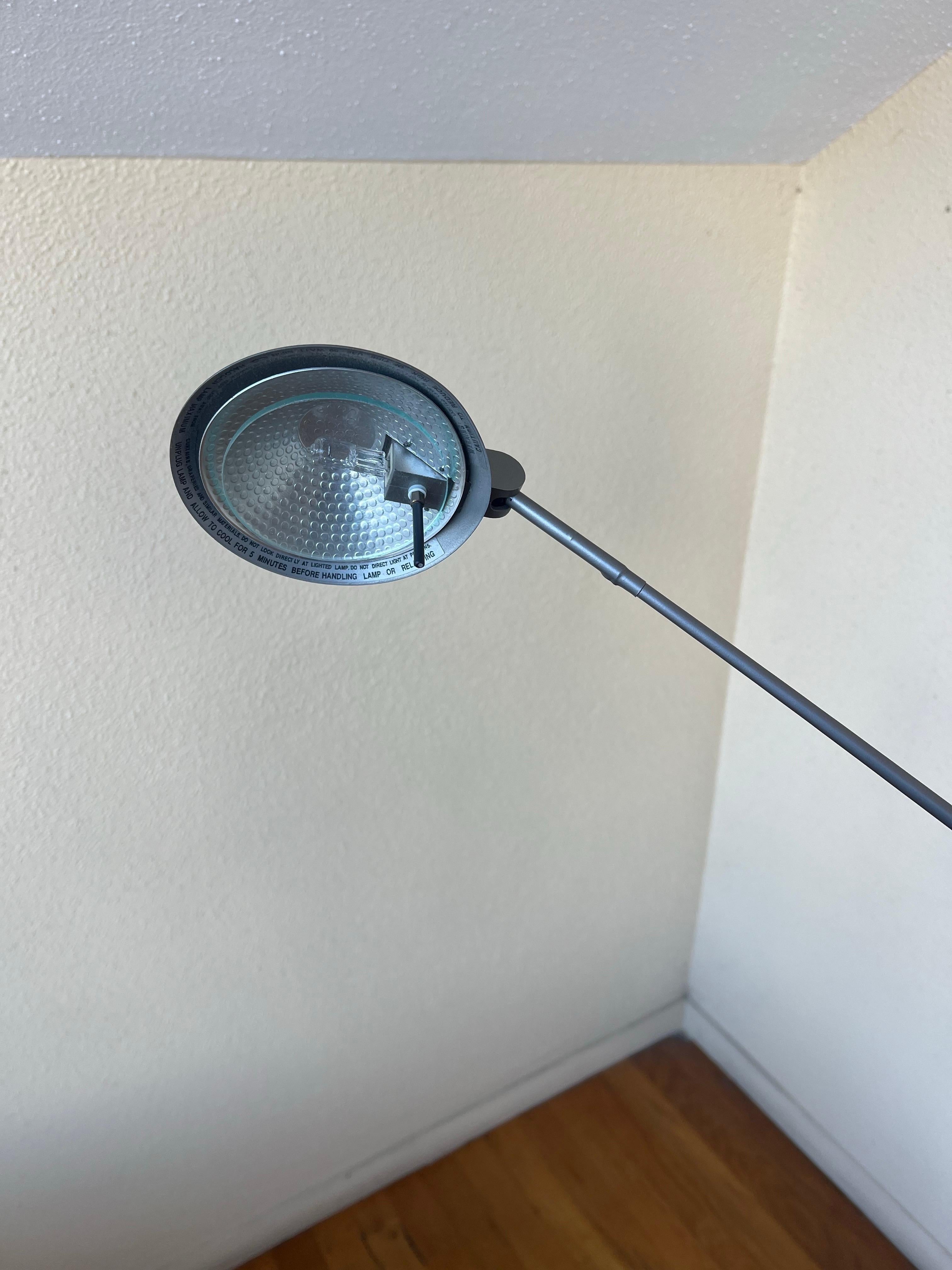 Metal 1980's postmodern Kovacs Multidirectional Floor Lamp For Sale