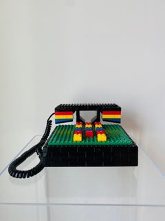 Telefono Lego postmoderno degli anni '80 di Tycos