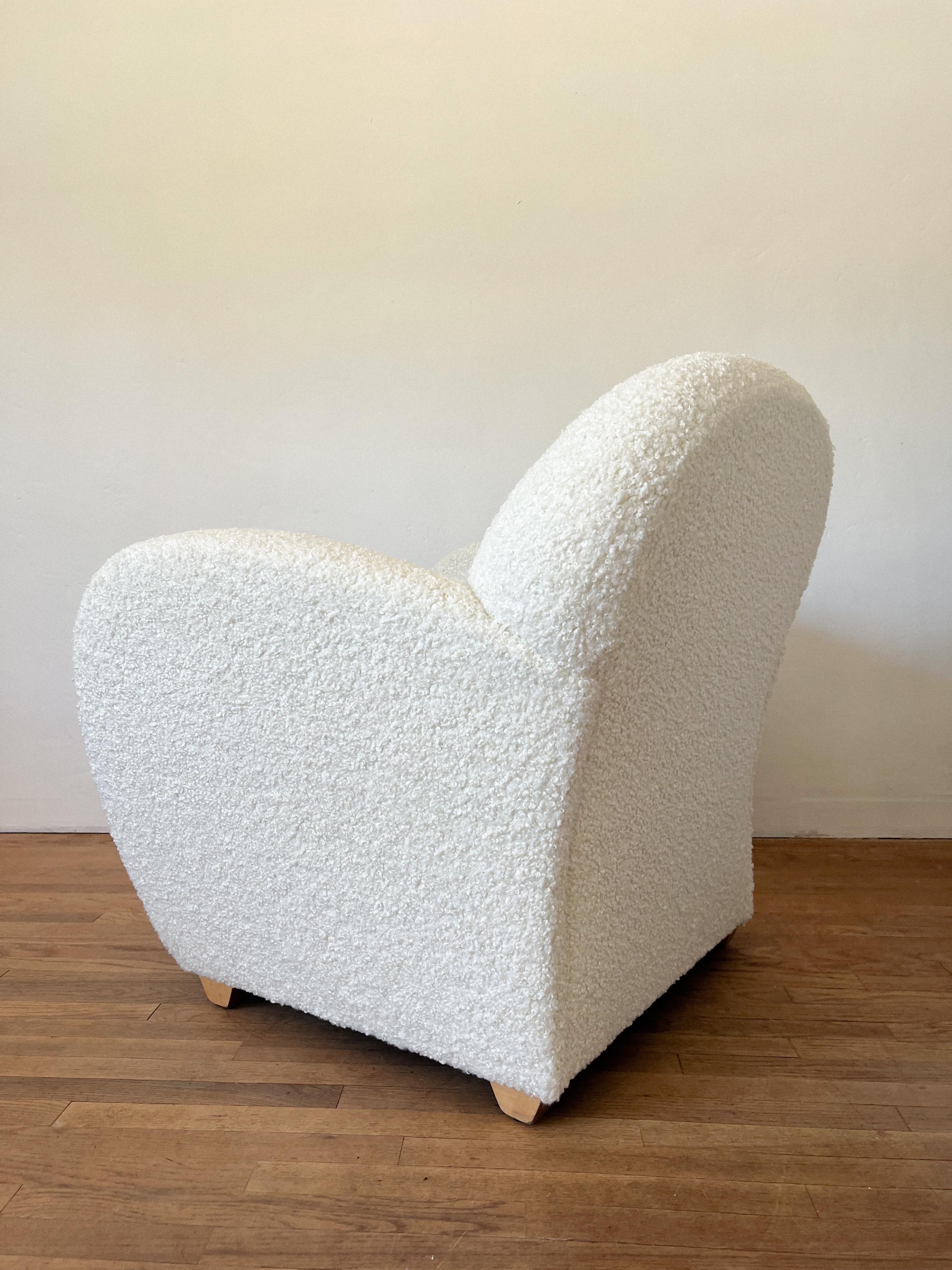 1980s Postmodern Lounge Chair by Loewenstein For Sale 5