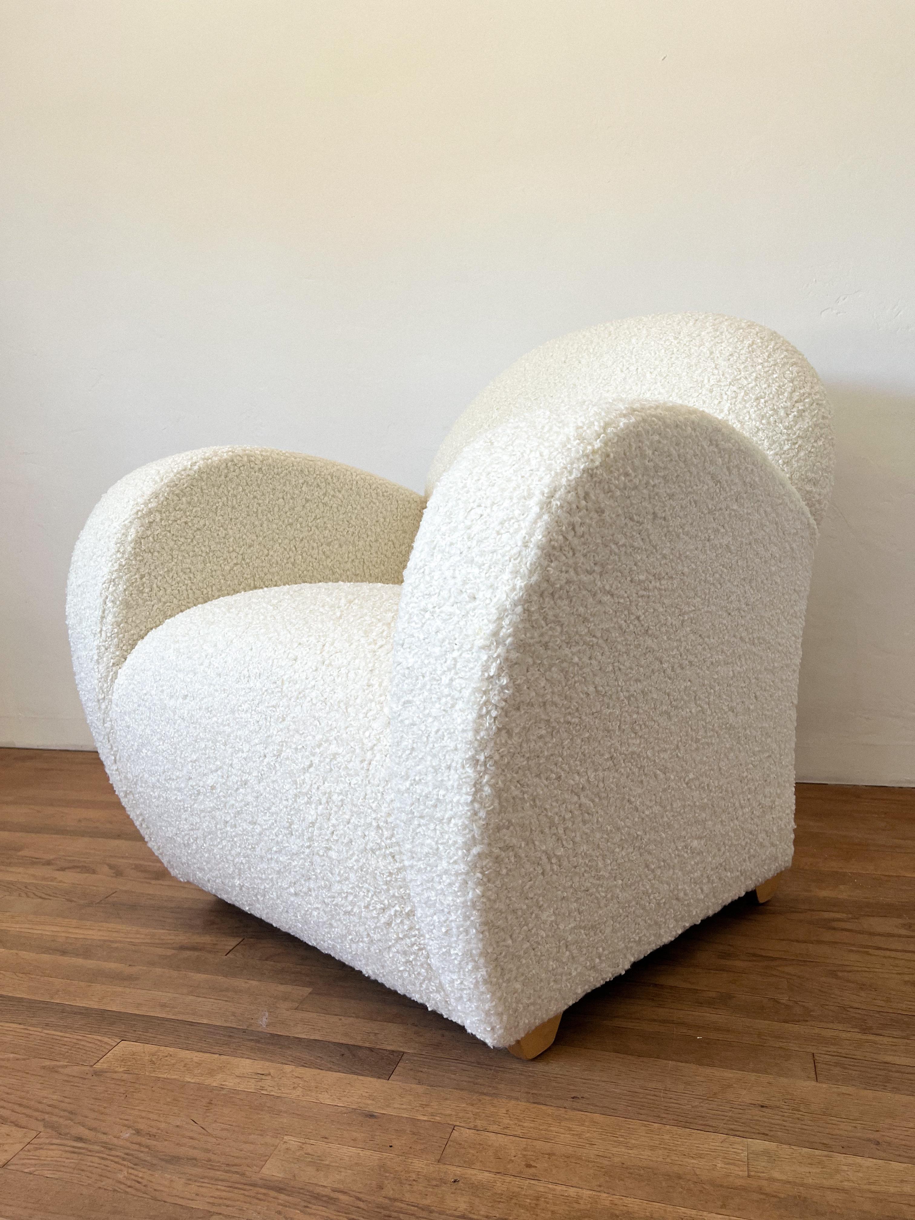 1980s Postmodern Lounge Chair by Loewenstein For Sale 9