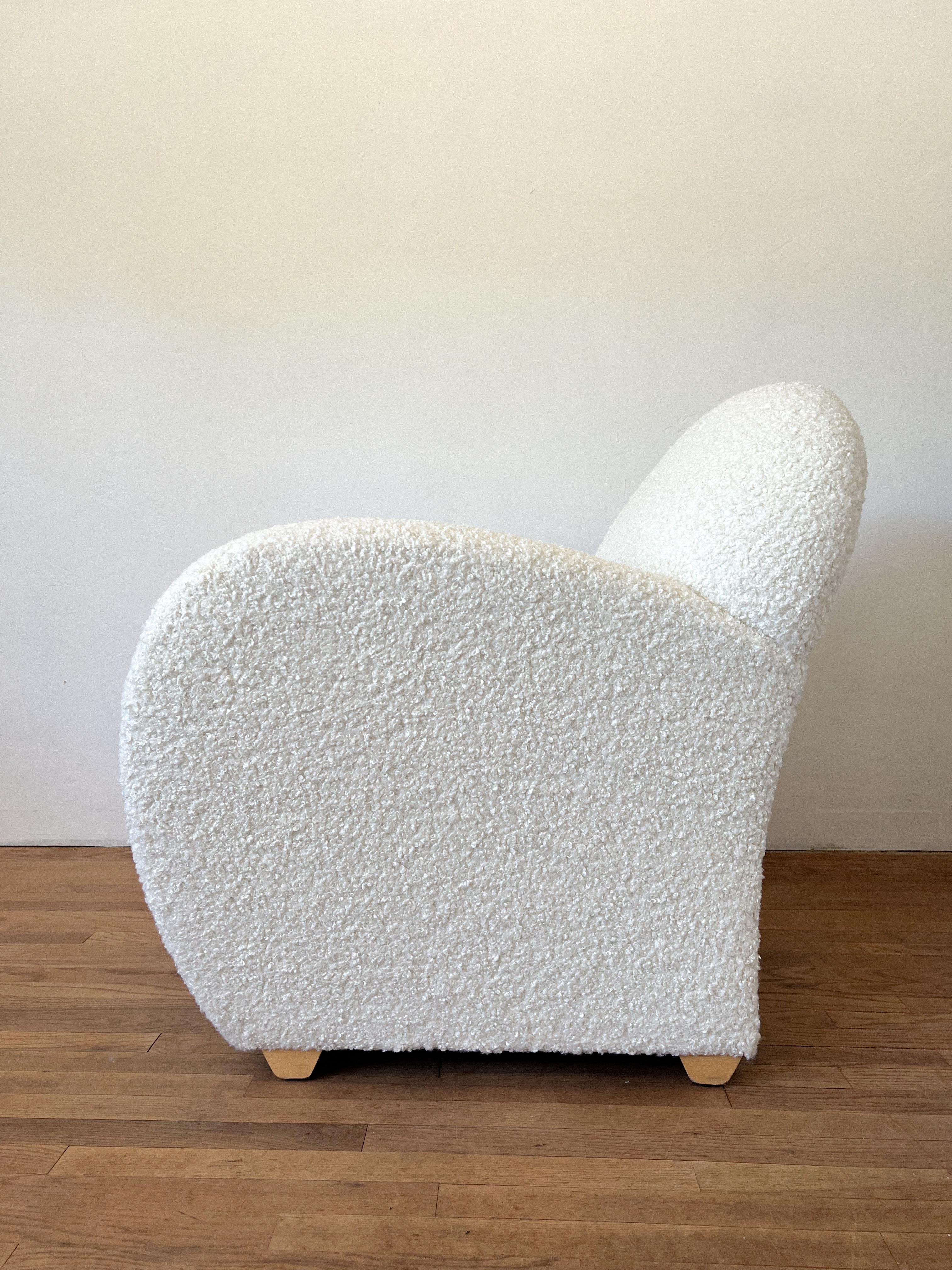 1980s Postmodern Lounge Chair by Loewenstein For Sale 12