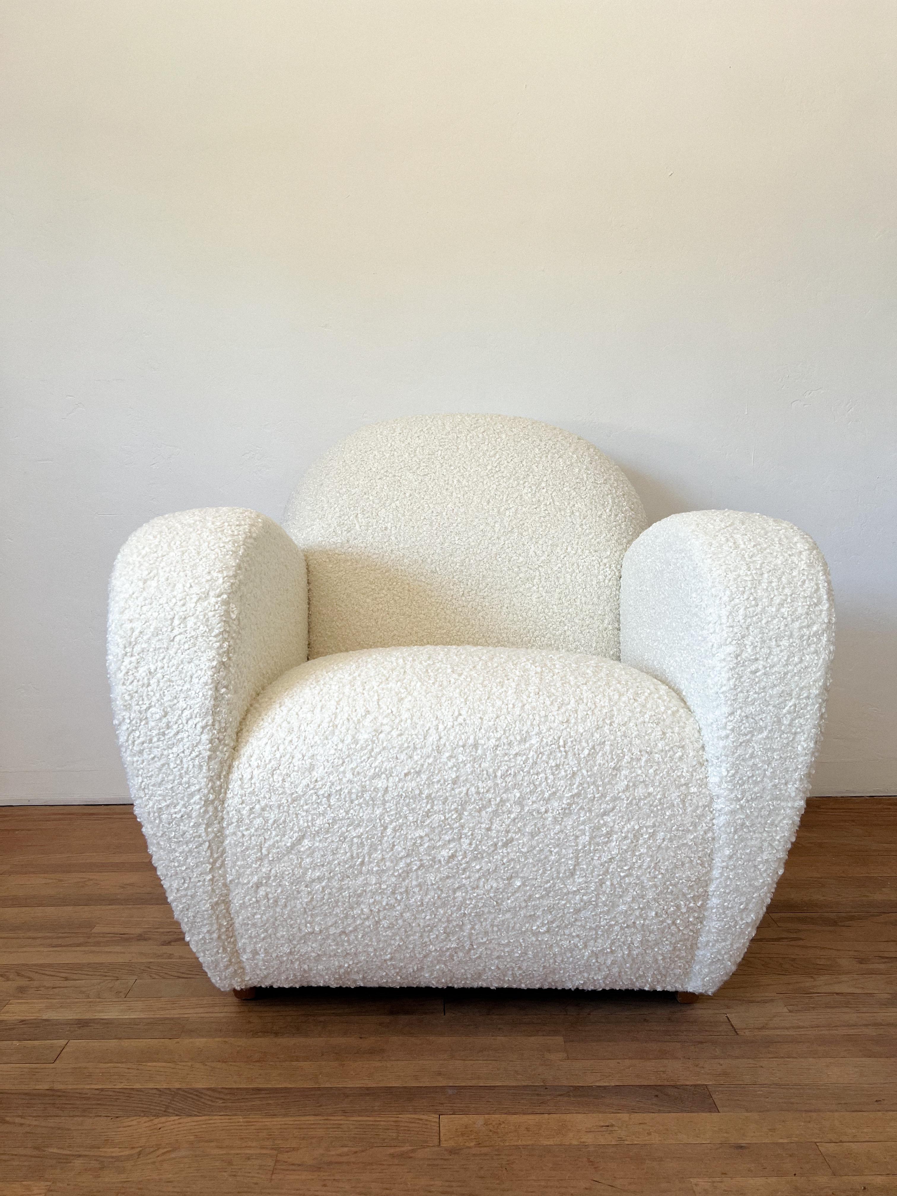 Late 20th Century 1980s Postmodern Lounge Chair by Loewenstein For Sale