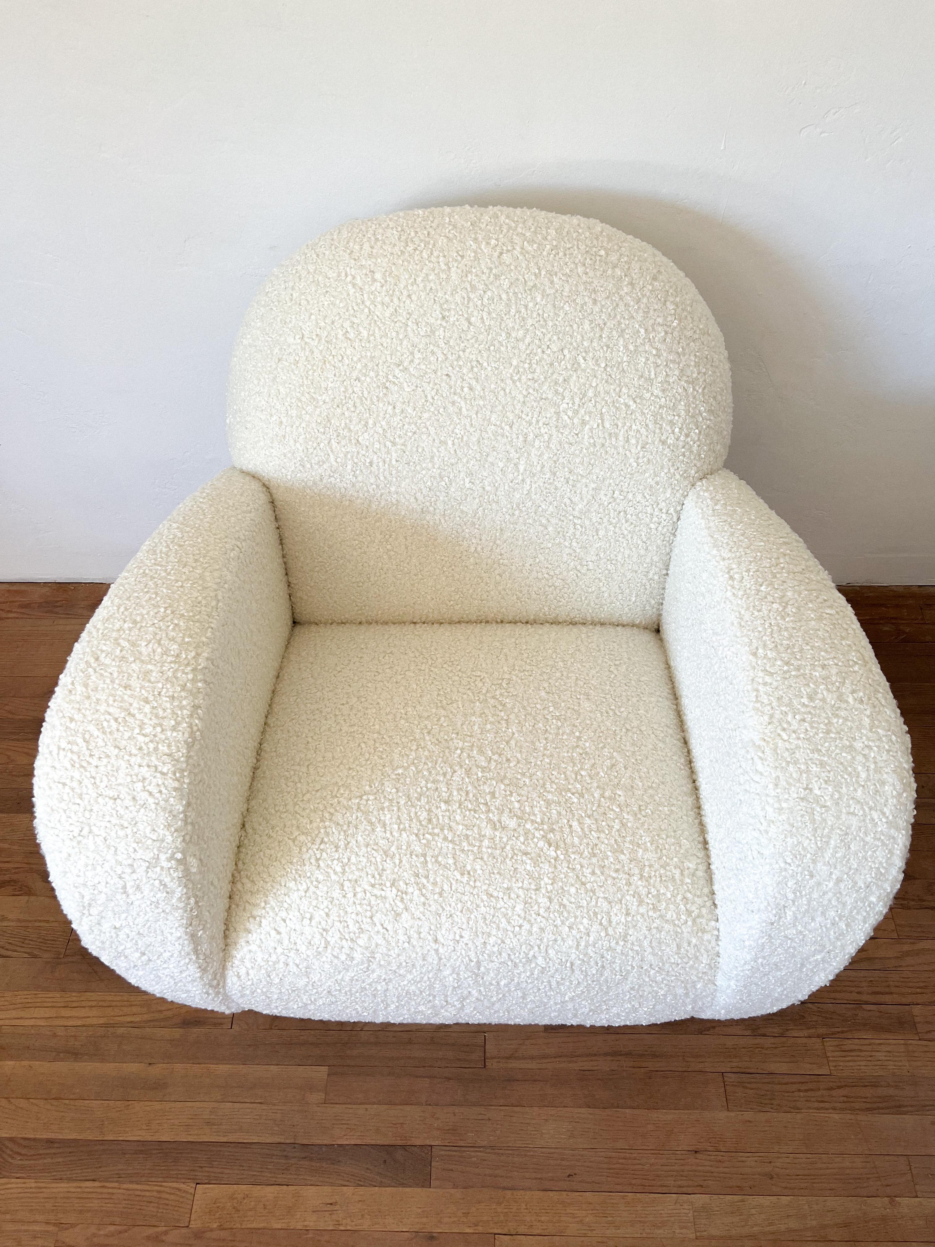 1980s Postmodern Lounge Chair by Loewenstein For Sale 1