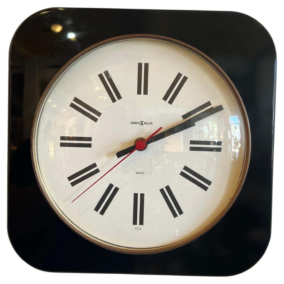Menphis Design Clock Memphis Wall Clock - 10 For Sale on 1stDibs | memphis clock design ...