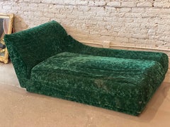 Chaise longue postmoderne minimaliste des années 1980