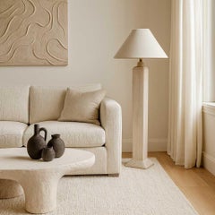 1980s Postmodern Plaster Floor Lamp by Dynasty Gallery