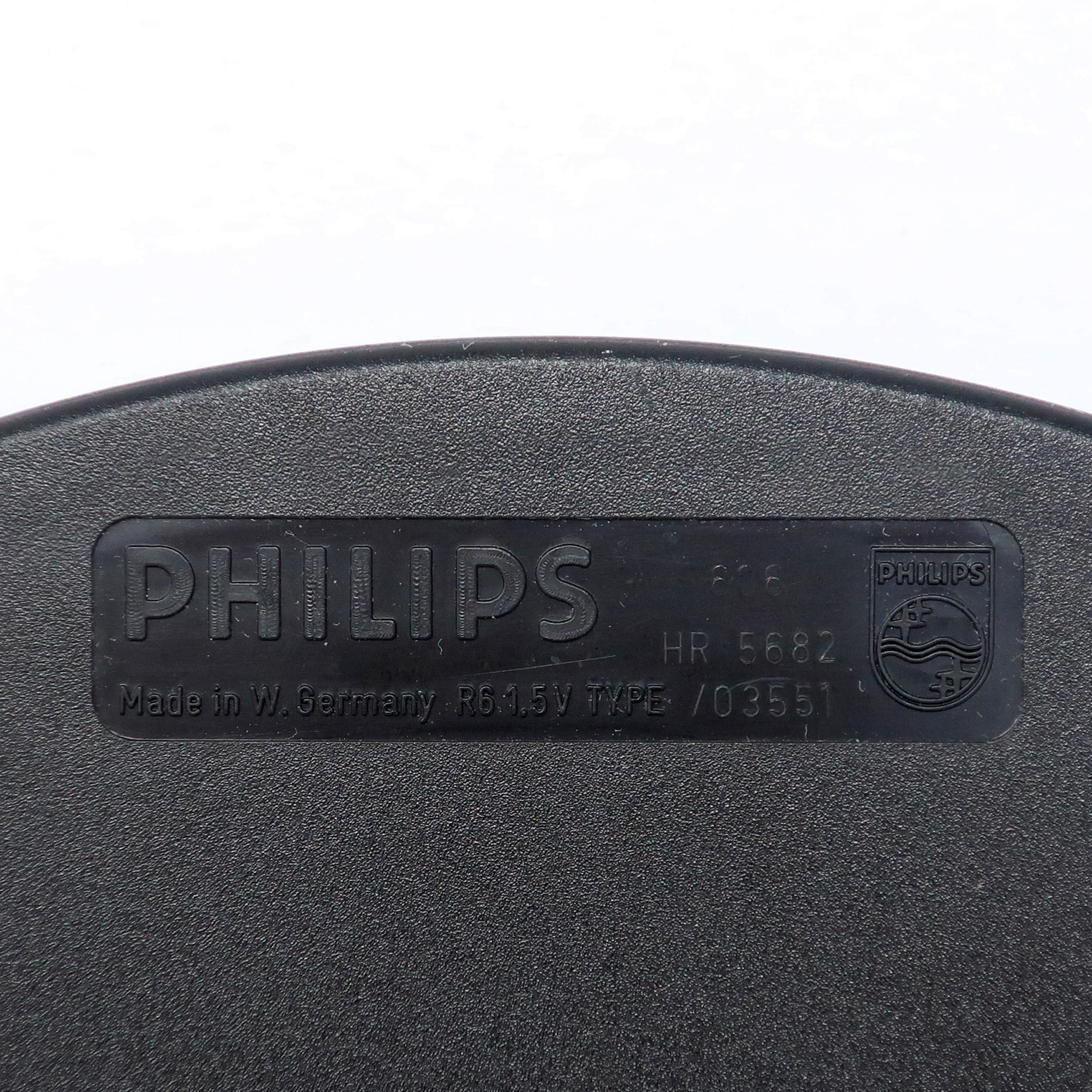 Plastic 1980s Postmodern Primary Color Philips Wall Clock