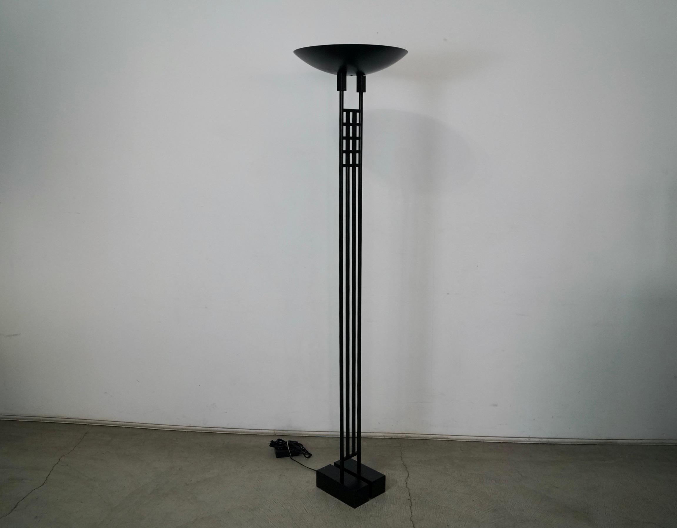 1980's Postmodern Robert Sonneman Kovacs Floor Lamp 2