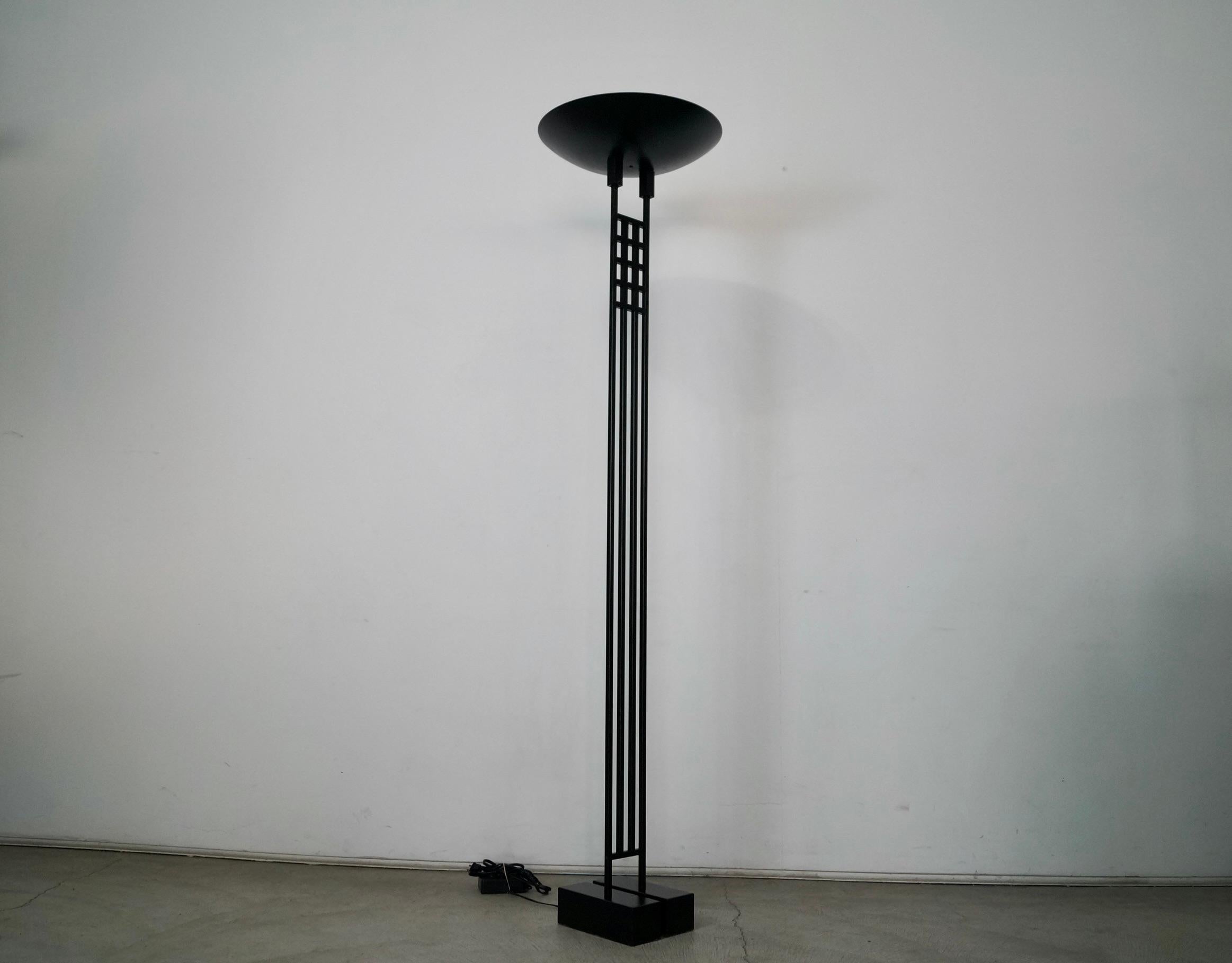 1980's Postmodern Robert Sonneman Kovacs Floor Lamp 3