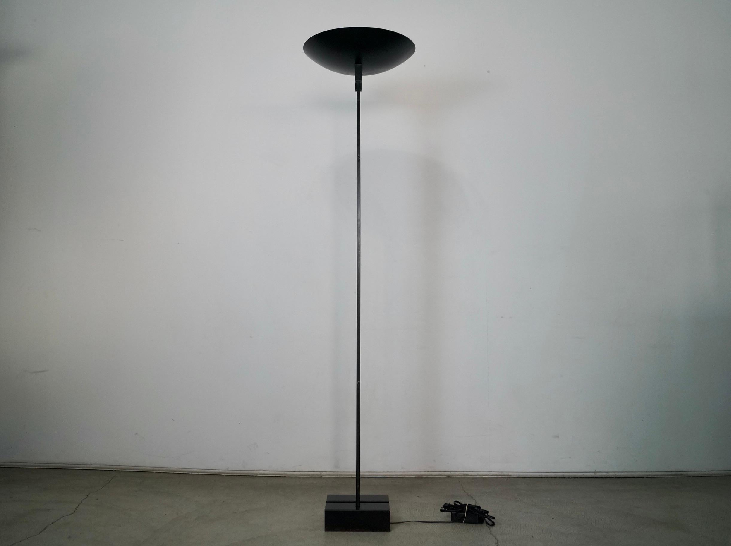 1980's Postmodern Robert Sonneman Kovacs Floor Lamp In Good Condition In Burbank, CA