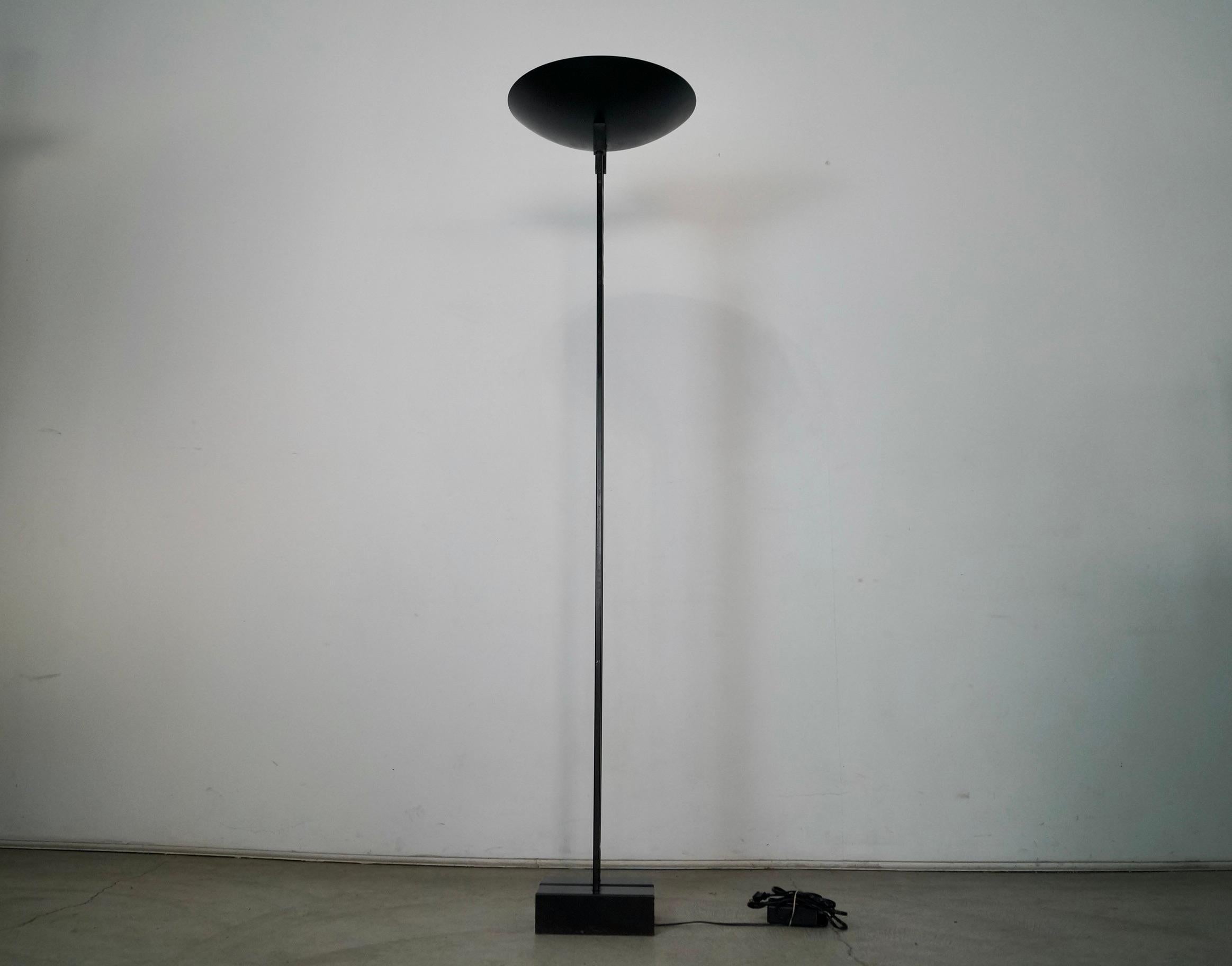 Late 20th Century 1980's Postmodern Robert Sonneman Kovacs Floor Lamp