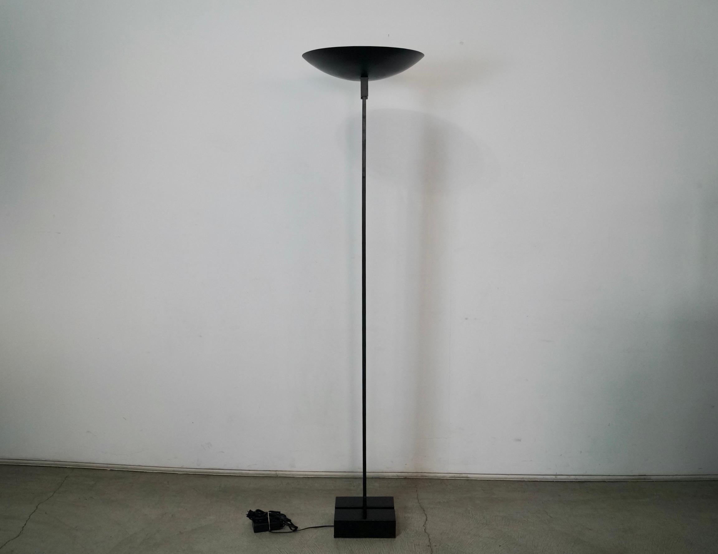 Metal 1980's Postmodern Robert Sonneman Kovacs Floor Lamp