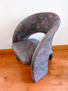 1980s Postmodern Sculptural Chair in the Style of Jaymar
