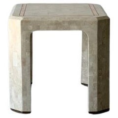 Mesa auxiliar postmoderna de los años 80 de Maitland Smith 28,5" x 22,5" x 21