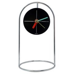 1980s Postmodern Table Clock attr. to Shohei Mihara for Wakita