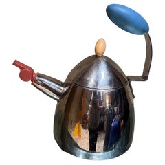 Used 1980s Postmodern Tea Kettle Designed by Michael Graves