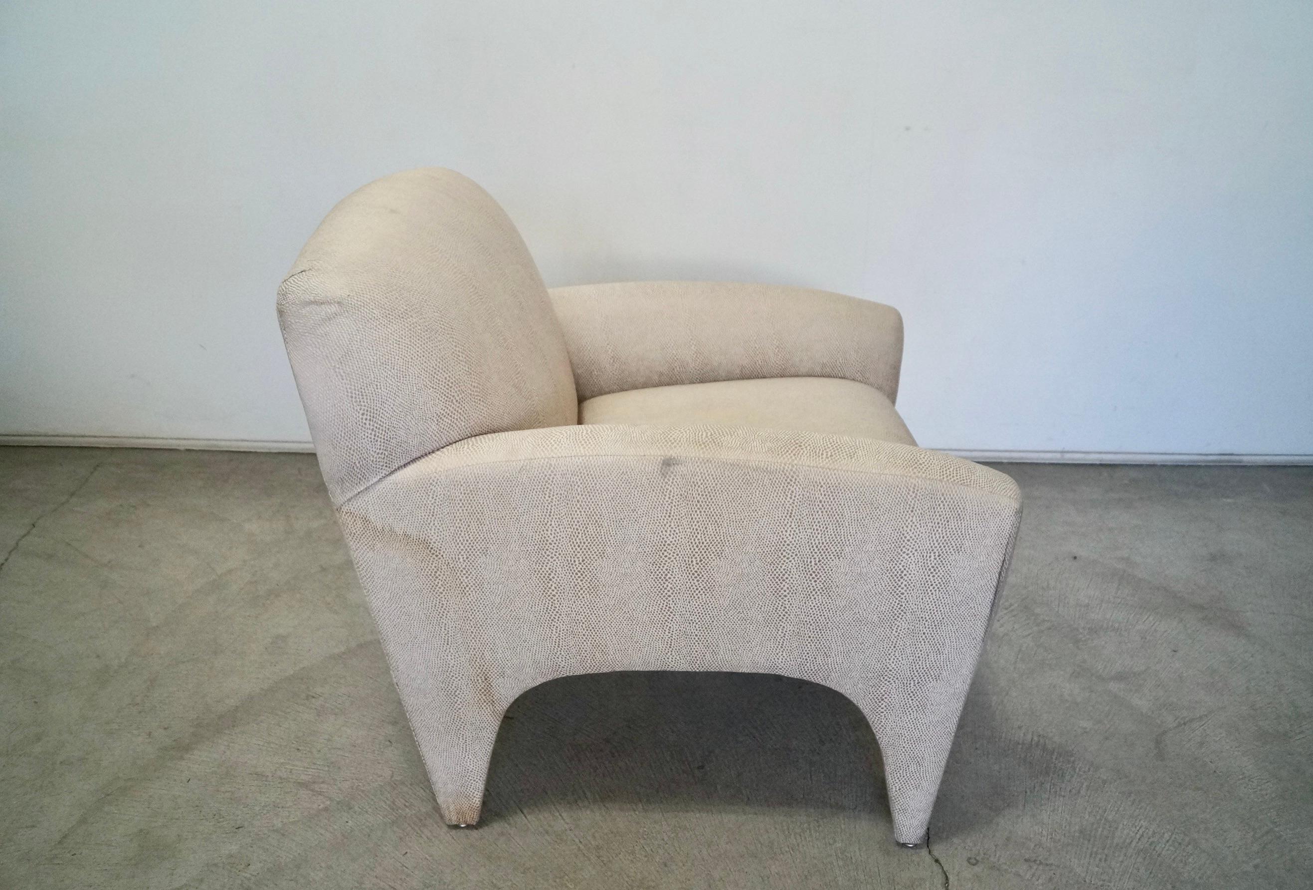 1980s Postmodern Vladmir Kagan Armchair For Sale 7